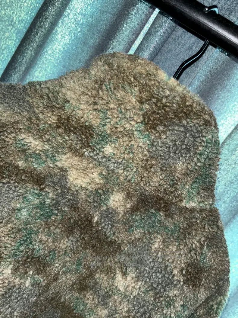 Celine CELINE Camouflage Teddy Fleece Jacket Size US M / EU 48-50 / 2 - 3 Thumbnail