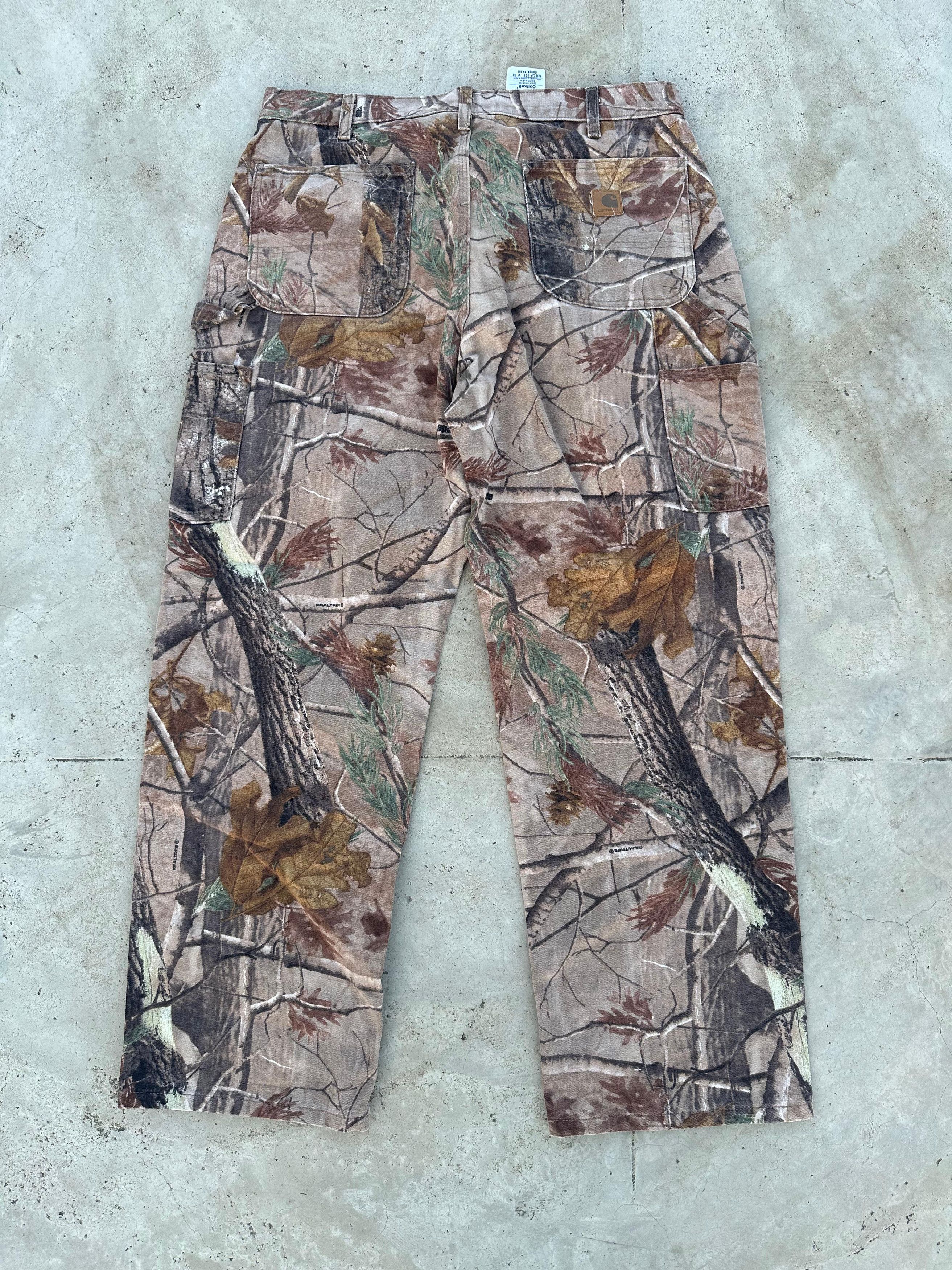 Carhartt vintage Carhartt double knee Realtree B235 CAP DUNGREE FIT Size US 36 / EU 52 - 2 Thumbnail