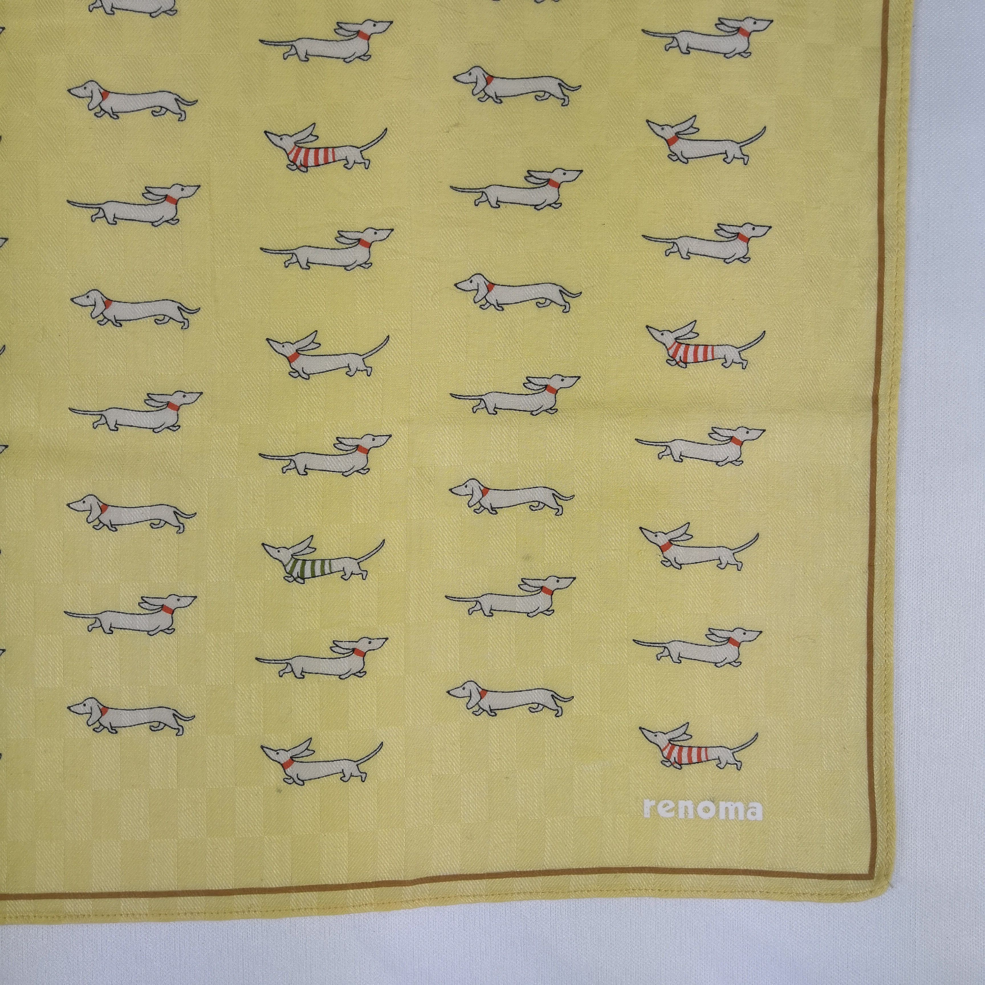 Renoma Vintage Renoma Handkerchief Neckerchief Bandana Size ONE SIZE - 3 Thumbnail