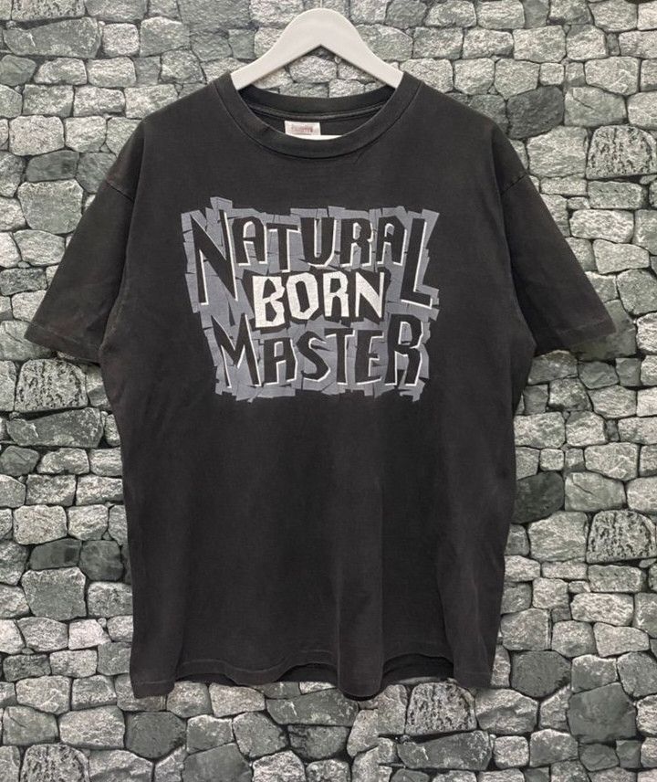 Rap Tees Vintage 90s Natural Born Master Movie Promo Tshirt Size US L / EU 52-54 / 3 - 1 Thumbnail
