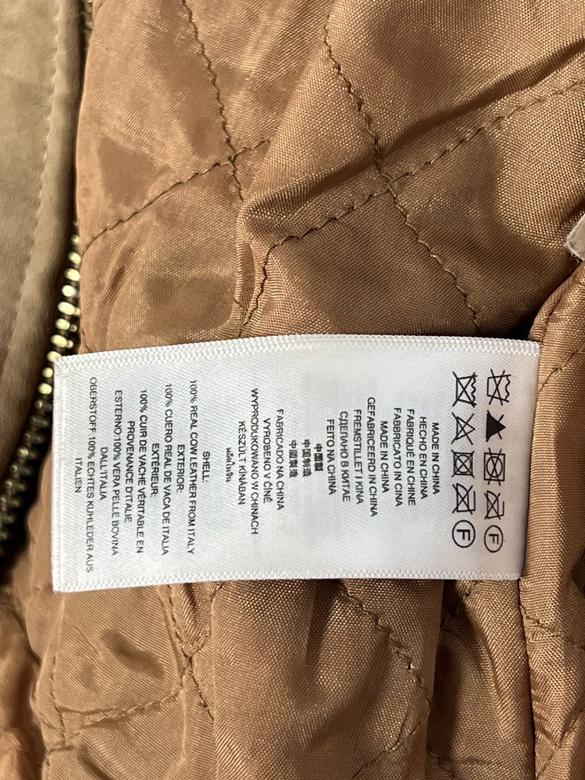 Genuine Leather × Michael Kors × Vintage VINTAGE MICHAEL KORS LEATHER JACKET Size M / US 6-8 / IT 42-44 - 9 Thumbnail