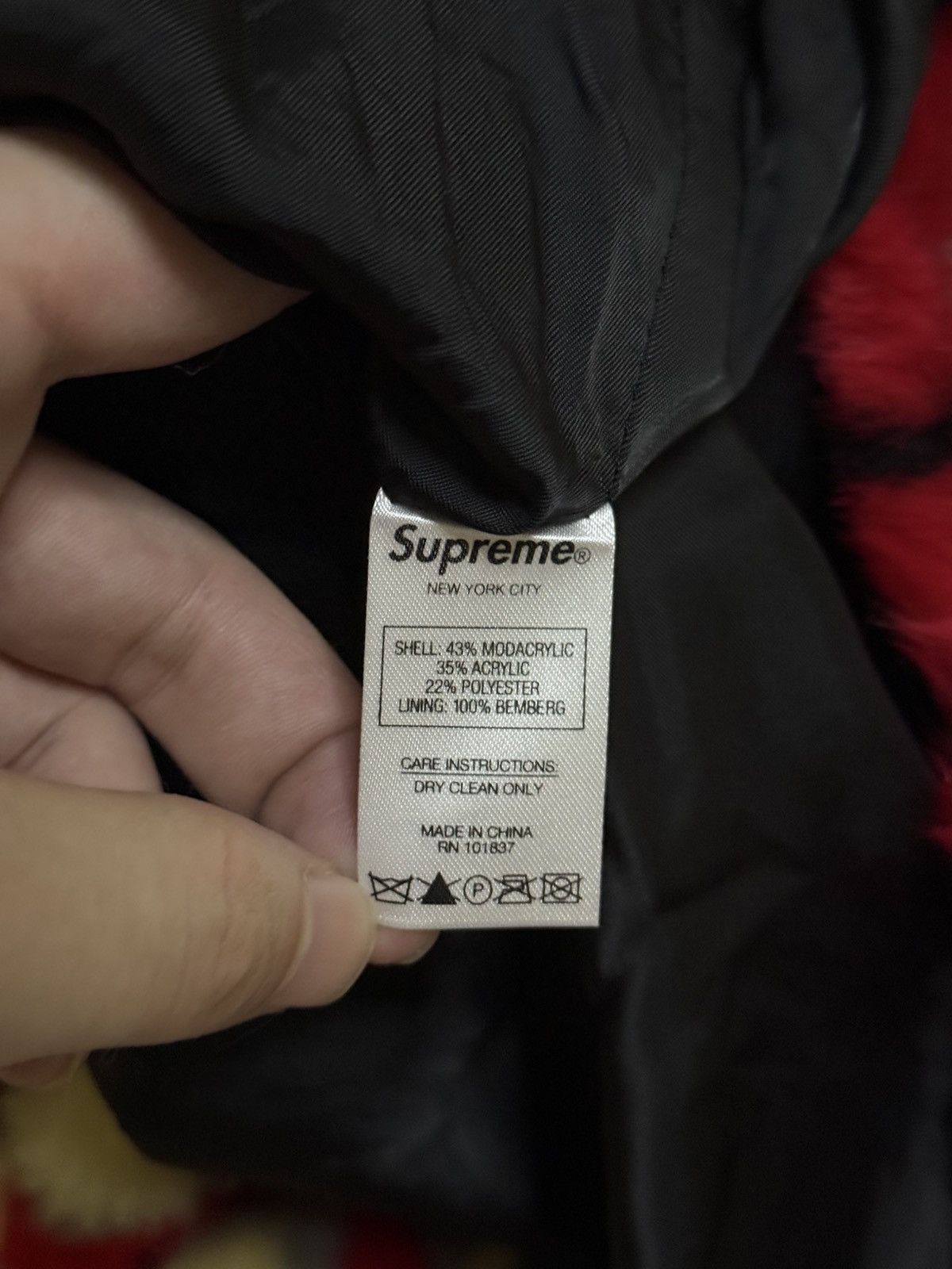 Jean Paul Gaultier × Supreme Supreme Jean Paul gaultier breasted plaid Faux Fur coat Size US S / EU 44-46 / 1 - 6 Thumbnail