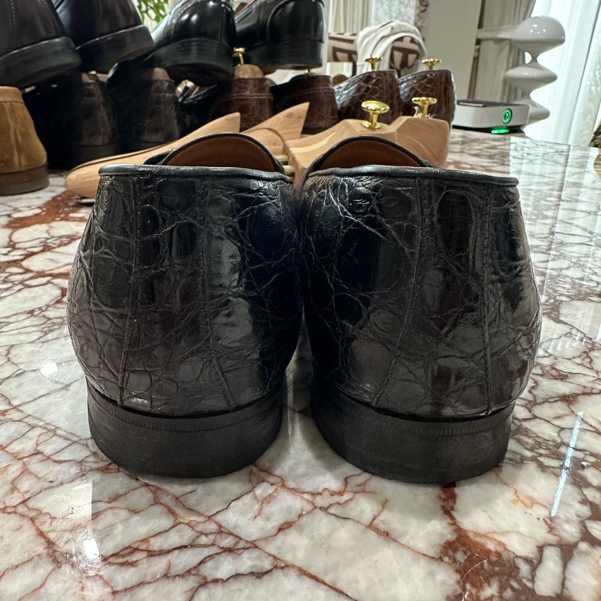 Ralph Lauren Ralph Lauren genuine crocodile loafers Size US 8.5 / EU 41-42 - 4 Thumbnail