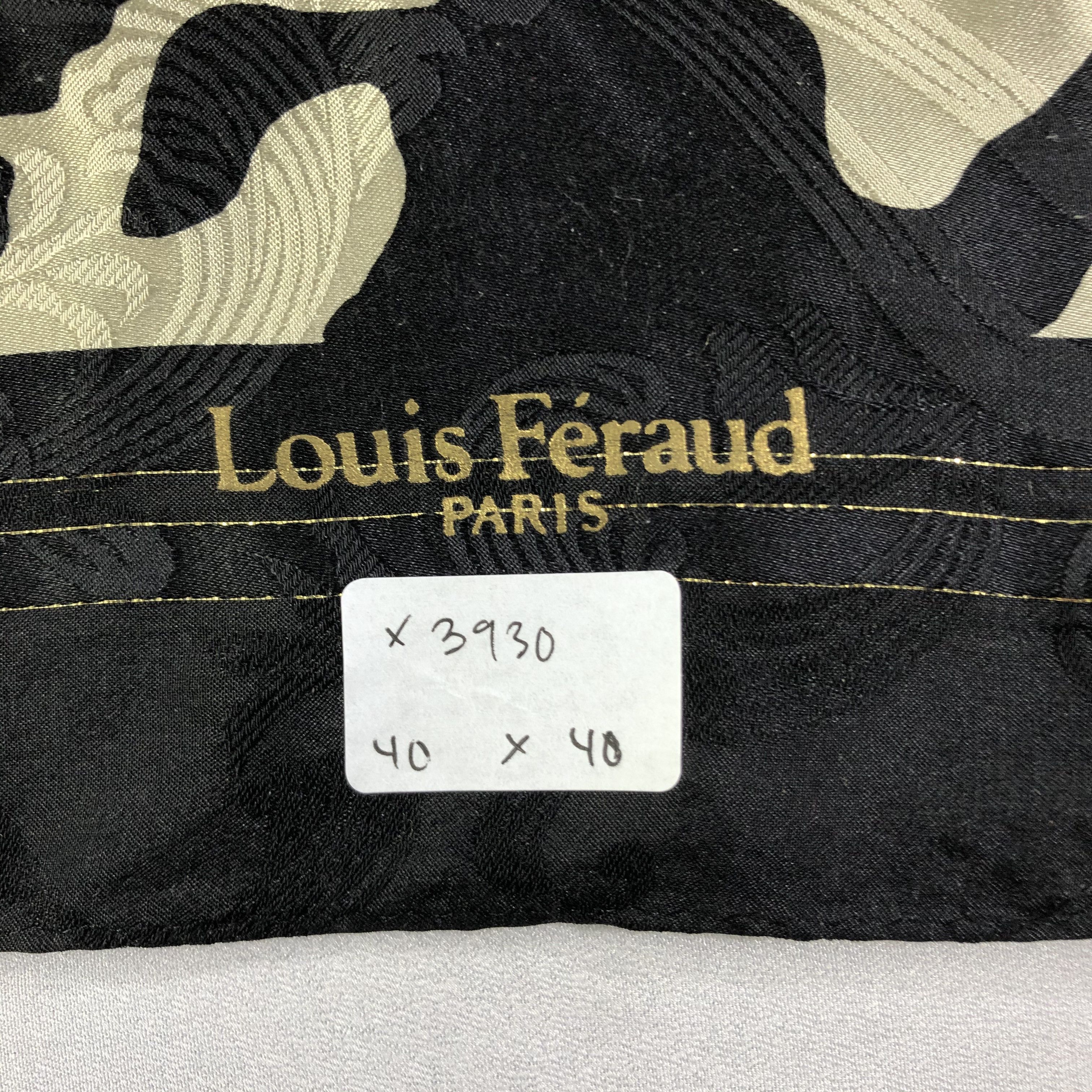 Louis Feraud × Vintage Vintage Louis Feraud Silk Scarf Size ONE SIZE - 6 Thumbnail