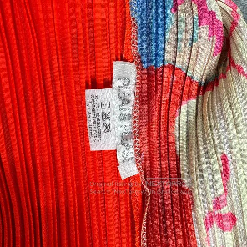 Issey Miyake Issey Miyake Red Dress Size S / US 4 / IT 40 - 3 Thumbnail