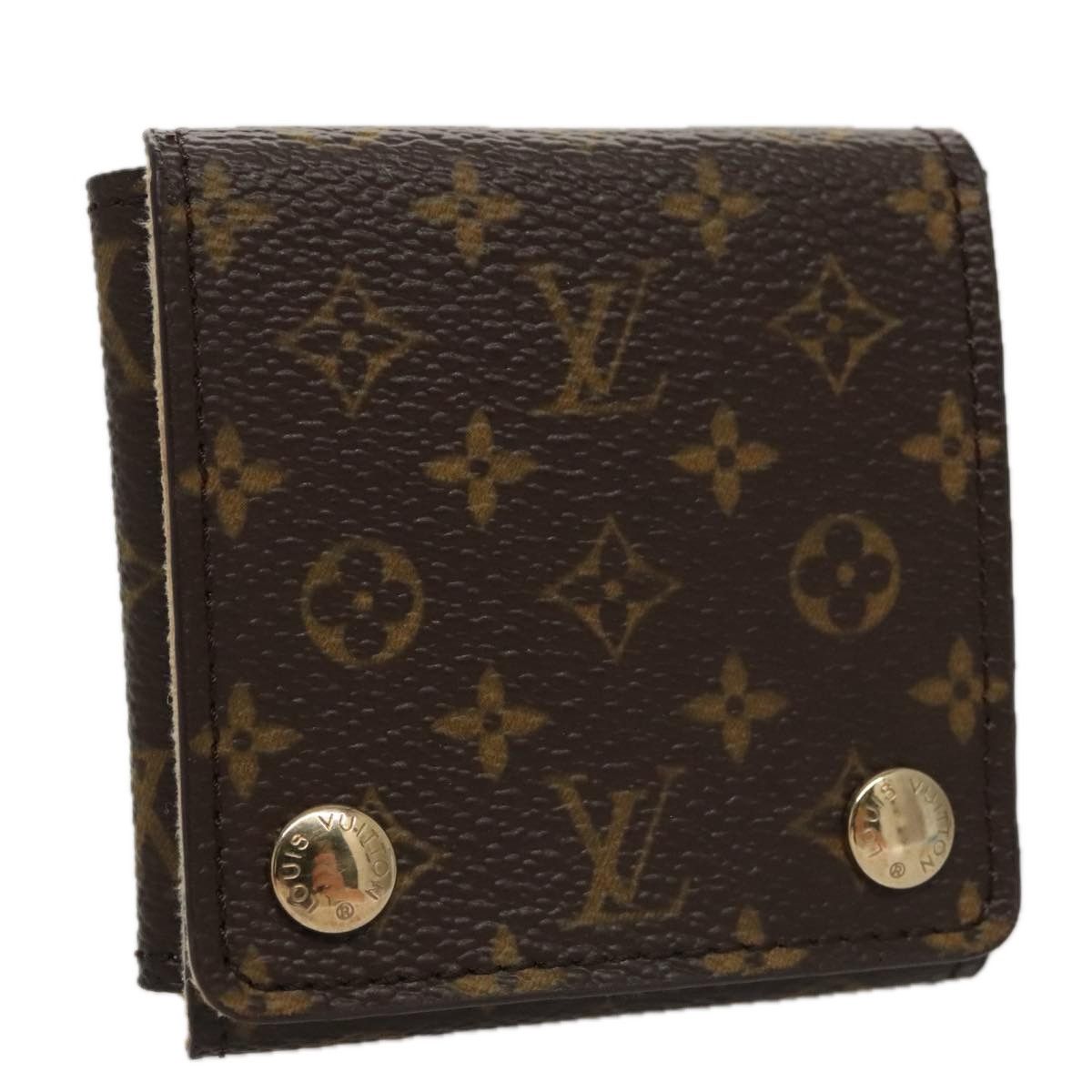 Louis Vuitton Jewelry Case Brown Canvas Wallet (Pre-Owned) Size ONE SIZE - 1 Thumbnail