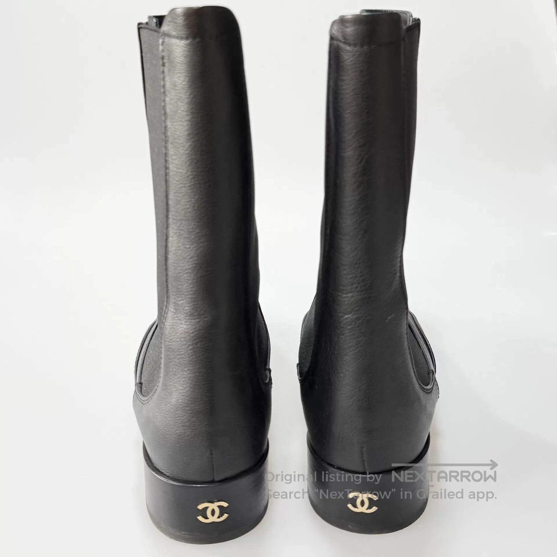 Chanel Chanel Lace-Up Short Boots. Size US 6 / IT 36 - 5 Thumbnail