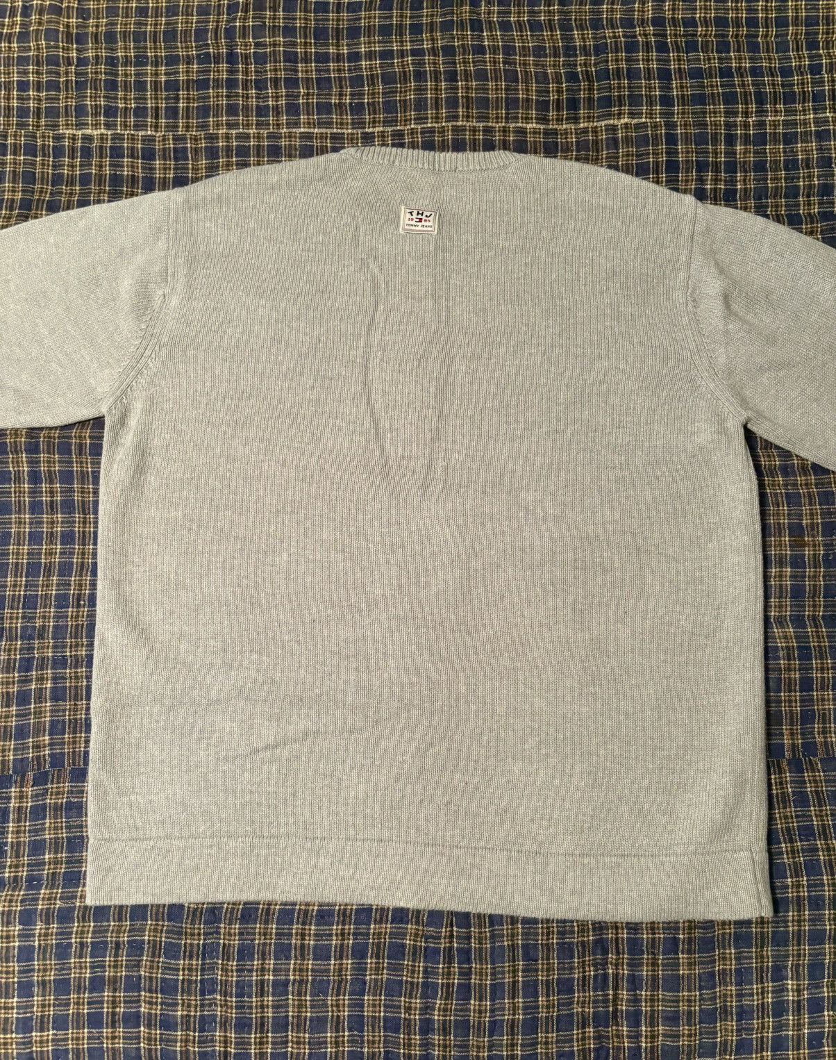 Tommy Hilfiger Tommy Jeans Knit Sweater Logo Stripe Colorblock Jumper Vtg Size US M / EU 48-50 / 2 - 7 Thumbnail