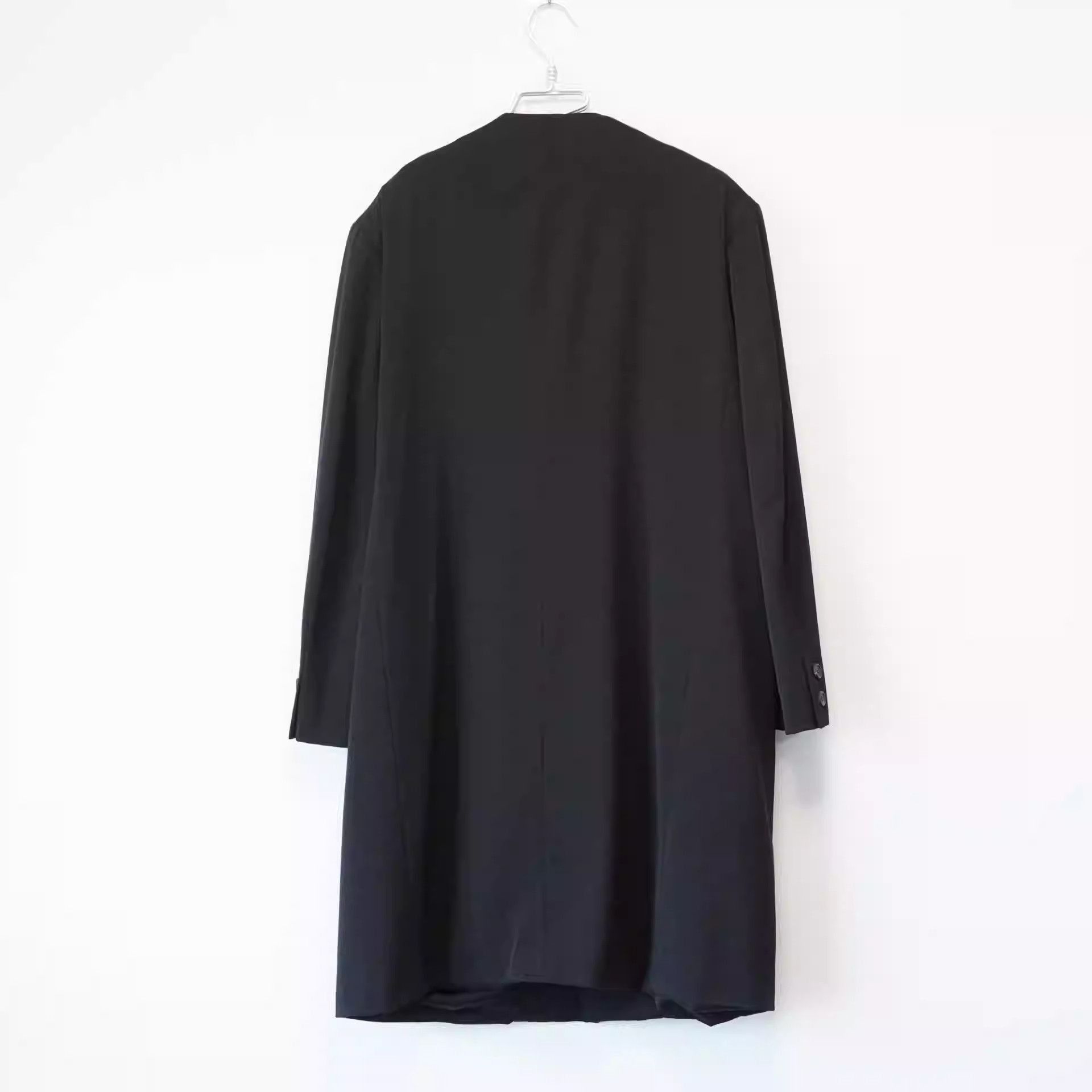 Yohji Yamamoto Yohji Yamamoto 96AW Half-collar Wool Coat-2505 Size US M / EU 48-50 / 2 - 2 Thumbnail