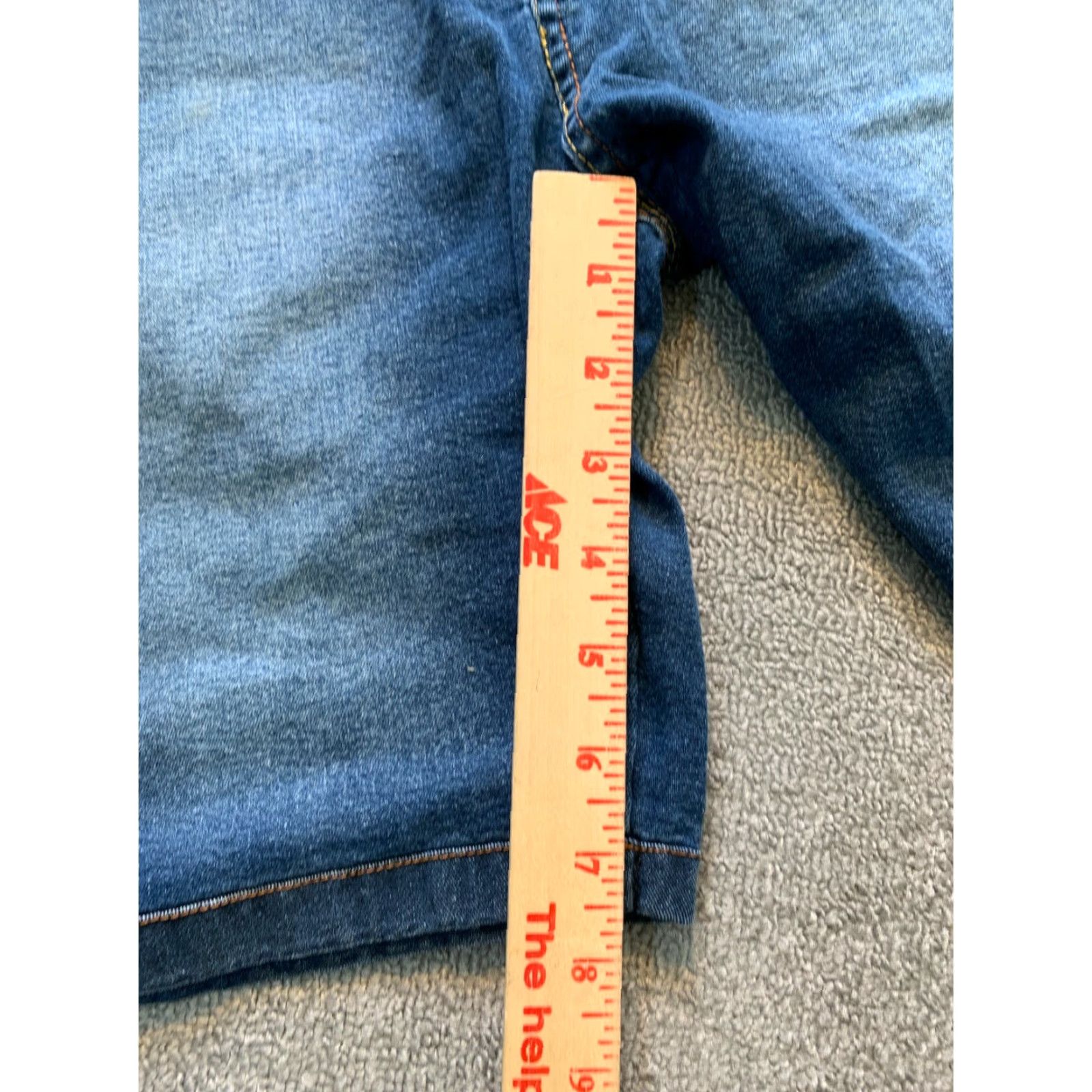 Denime Randy Shorts Womens Bermuda Denim Size 5 Stretch Medium Wash Blue Pocket Size 27" / US 4 / IT 40 - 4 Thumbnail