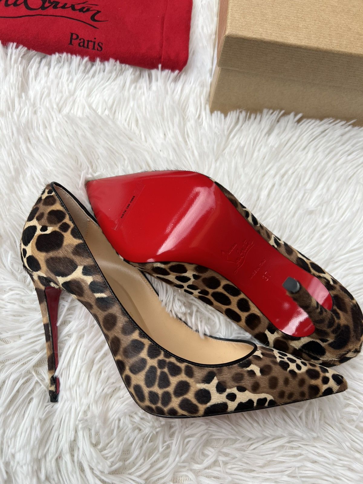 Christian Louboutin Louboutin tacchi Size US 7 / IT 37 - 4 Thumbnail