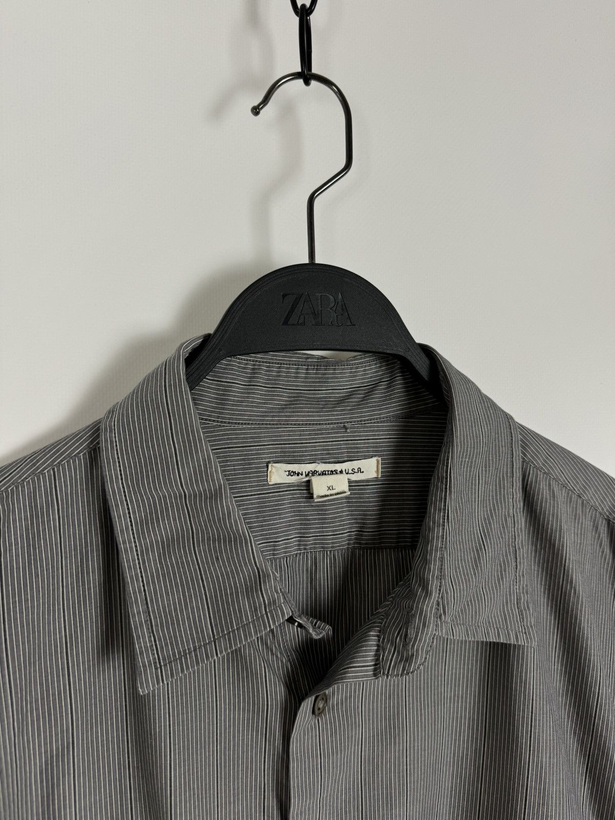 John Varvatos John Varvatos U.S.A Striped Shirt Size US XL / EU 56 / 4 - 3 Thumbnail