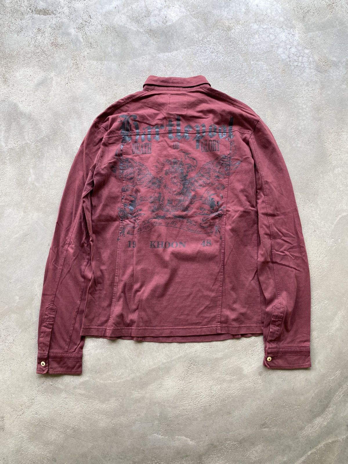 If Six Was Nine × Japanese Brand × Le Grande Bleu (L.G.B.) Realitybite Japanese Poem Grunge Long Sleeve Ifsix Lgb Size US M / EU 48-50 / 2 - 2 Thumbnail