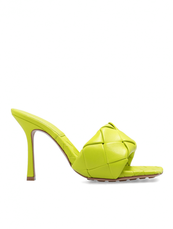 Bottega Veneta o1n1vont1125 Lido Mule in Yellow Size US 8 / IT 38 - 1 Thumbnail