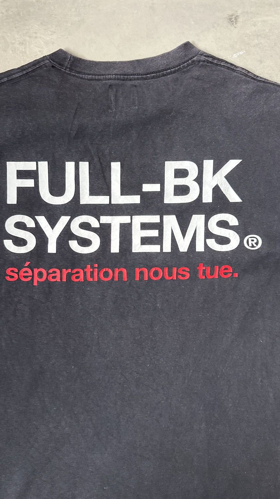 Japanese Brand VINTAGE FULL BK SYSTEM TEE Size US M / EU 48-50 / 2 - 7 Thumbnail