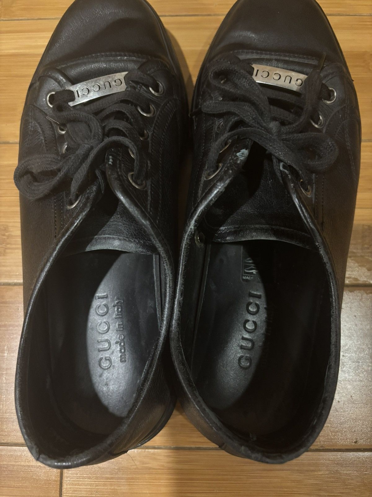 Gucci Gucci leather sneakers.of-918 Size US 6 / EU 39 - 5 Thumbnail