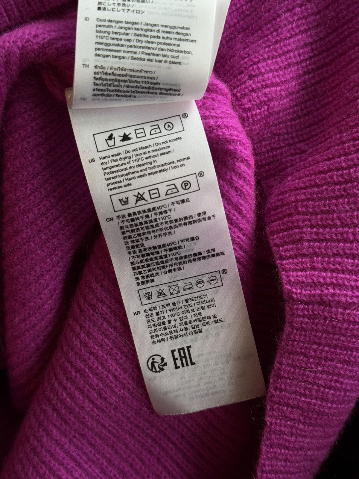 Designer × Maje Maje oldmoney style 100% cashmere sweater Size S / US 4 / IT 40 - 10 Thumbnail