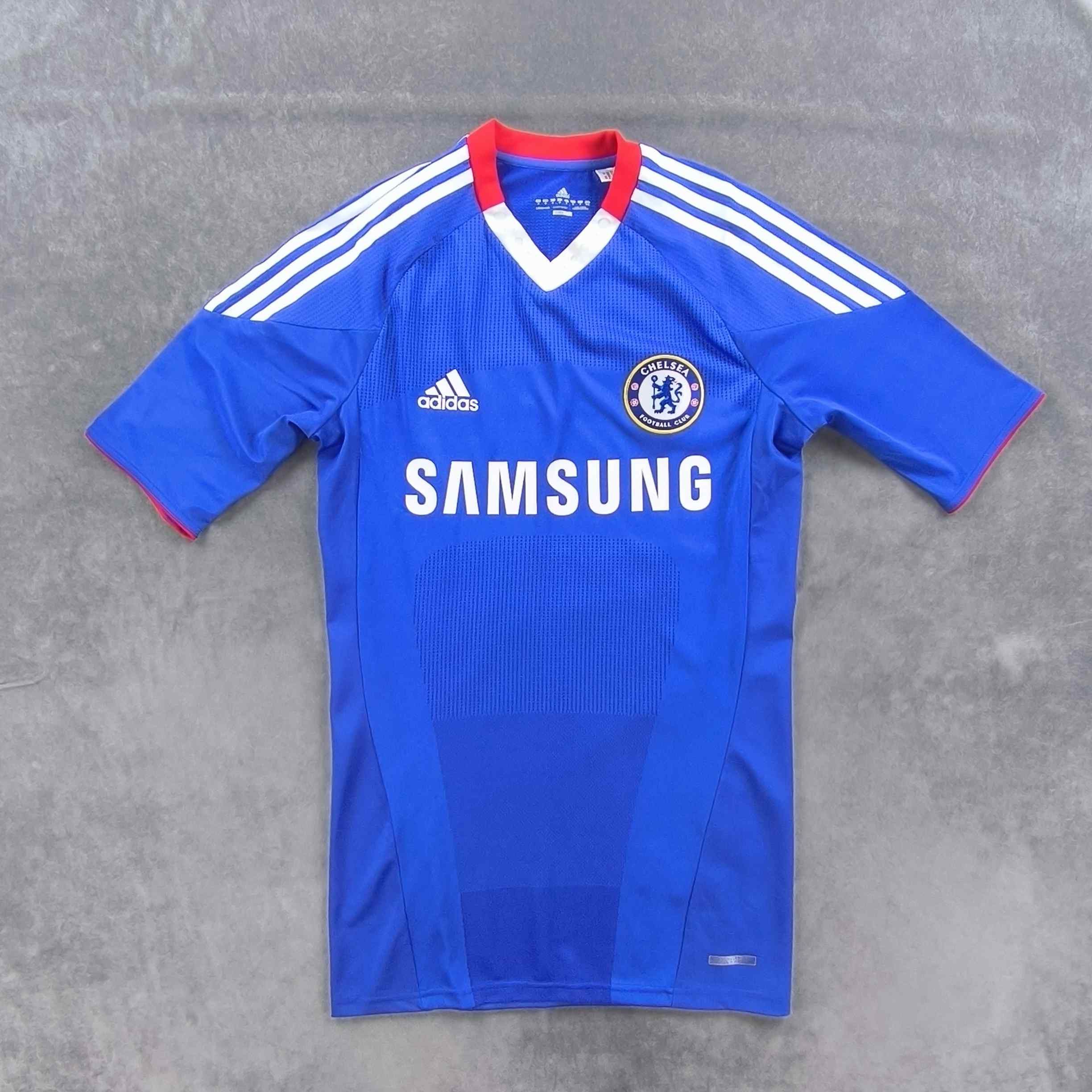 Adidas Chelsea 2010-11 Adidas home Techfit football jersey size M Size US M / EU 48-50 / 2 - 1 Thumbnail