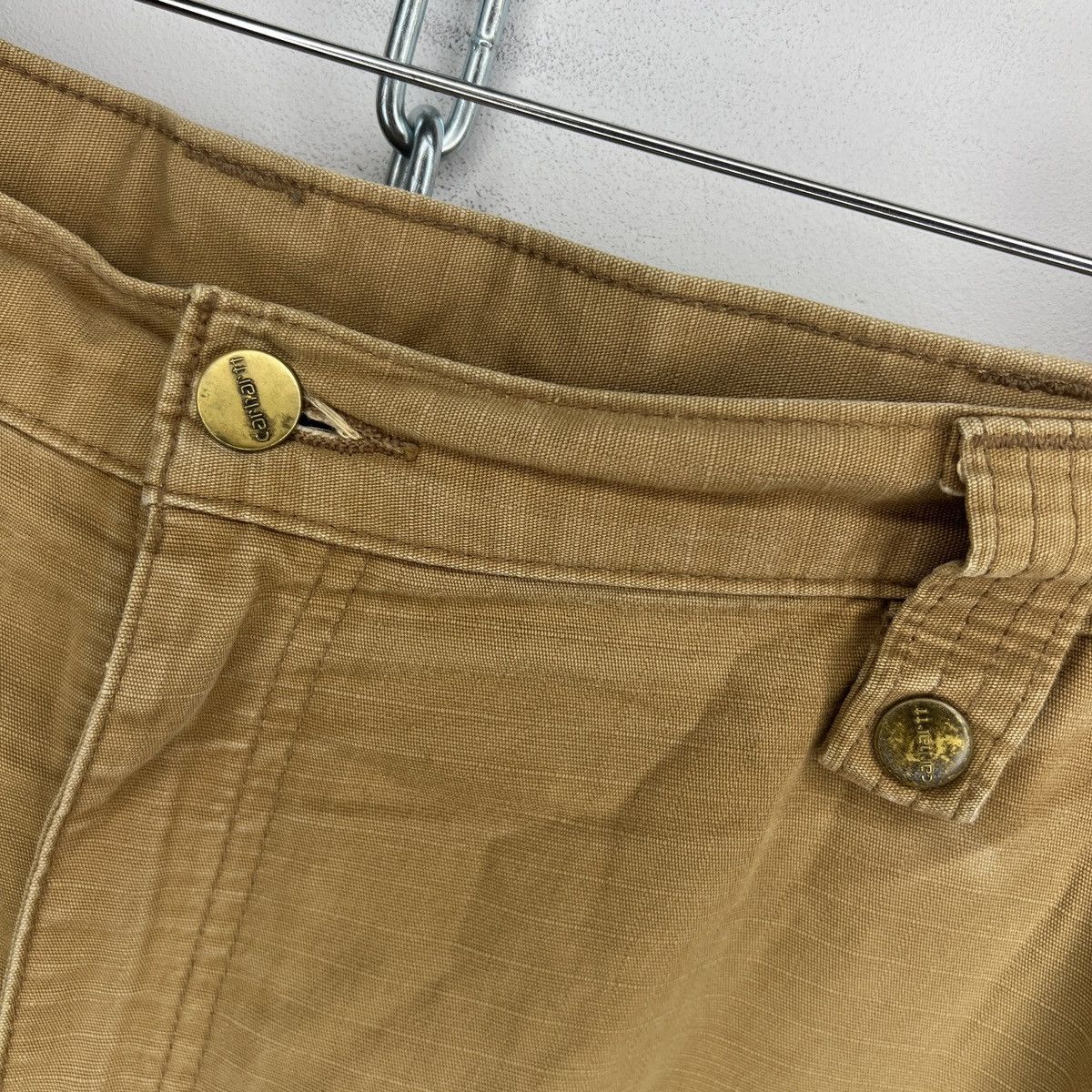 Carhartt Carhartt Workwear Faded Distressed Double Knee Shorts 90s Size US 38 / EU 54 - 6 Thumbnail