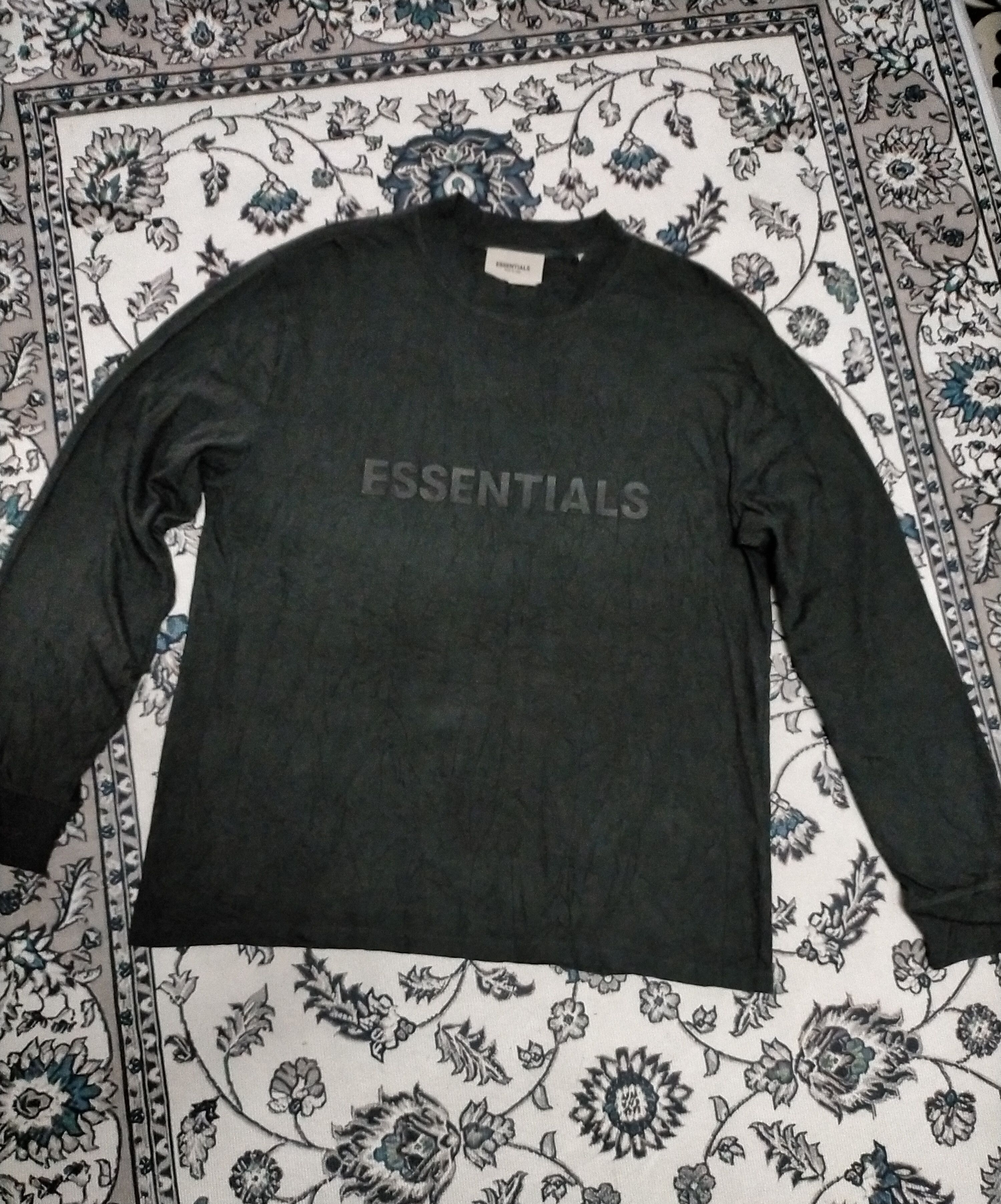 Essentials × Fear of God 🔥Essentials 🔥Fear Of God Silicone Long Sleeve Tshirt Size US S / EU 44-46 / 1 - 1 Thumbnail