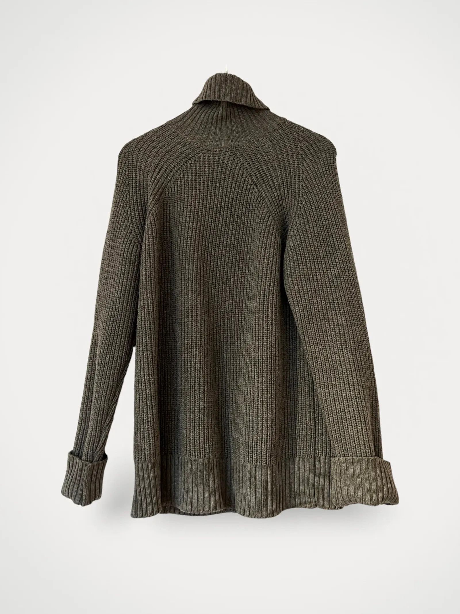 Filippa K Filippa K Winter Wool Turtleneck Grey Melange Cardigan Size US XS / EU 42 / 0 - 1 Thumbnail