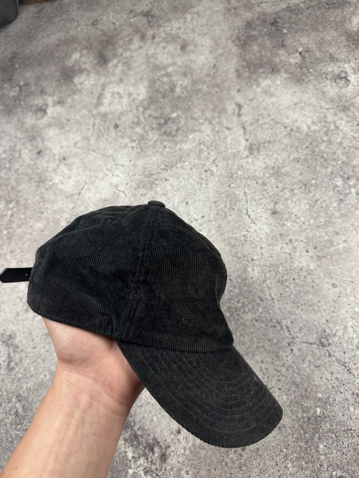 Sandro Sandro Corduroy leather warsity cap hat Size ONE SIZE - 6 Thumbnail