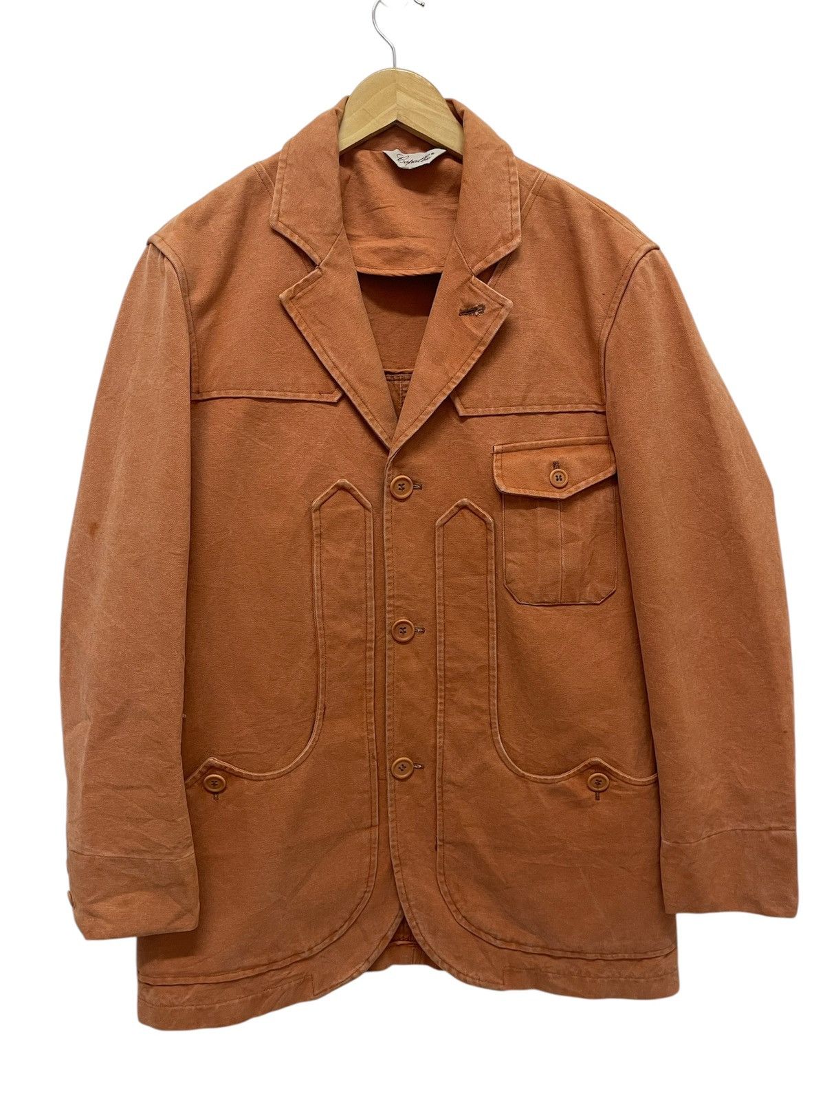 Anglo-Italian Vintage Italian Capalbio Worker Jacket Made in Italy Size US L / EU 52-54 / 3 - 2 Thumbnail
