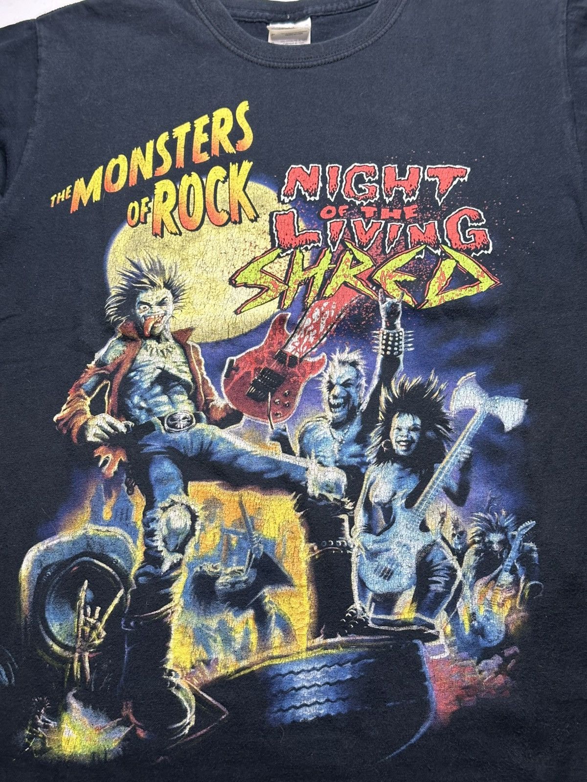 Band Tees Vtg y2k Ozzy Osborne monsters Rocked concert T-shirt Size US S / EU 44-46 / 1 - 3 Thumbnail