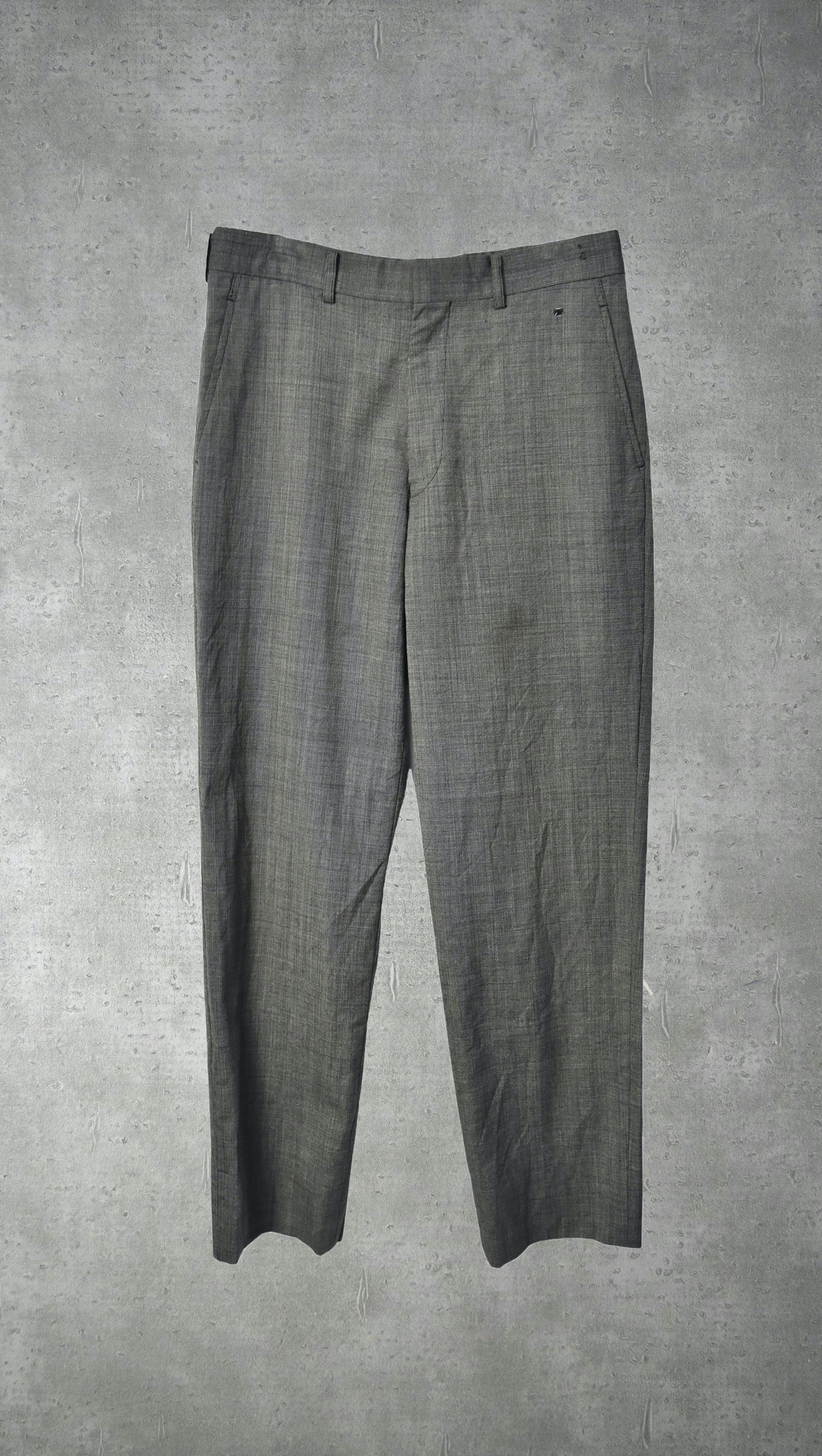 Image of Archival Clothing x Comme Des Garcons slacks Pants/24256 - 0546 66 in Grey, Men's (Size 31)