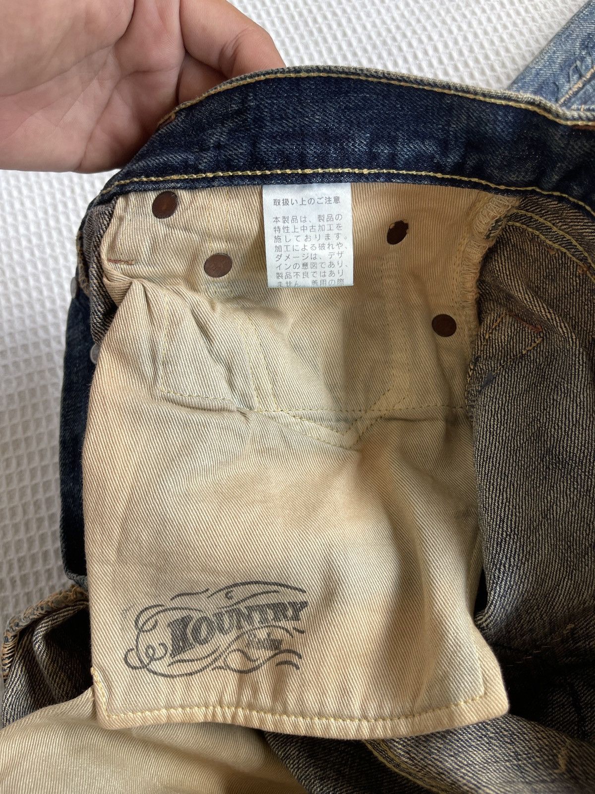 Kapital Kountry ARCHIVE🔥KAPITAL KOUNTRY🔥Shashiko Patchworks Selvedge Denim Size US 30 / EU 46 - 20 Thumbnail