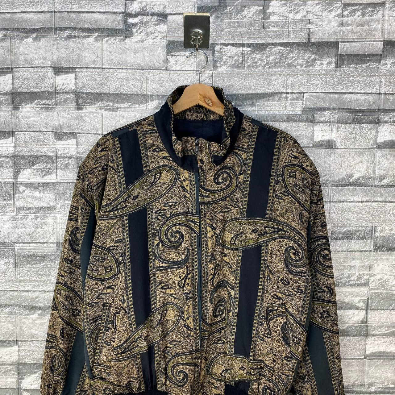 Japanese Brand × Vintage VINTAGE JAPAN PAISLEY JACKET like HERMES Size US L / EU 52-54 / 3 - 3 Thumbnail