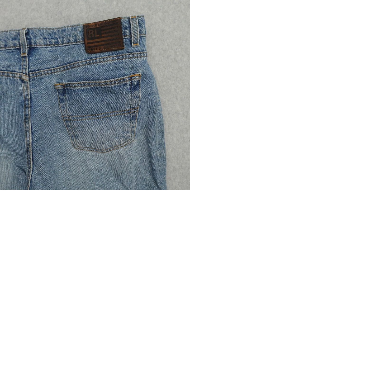 Ralph Lauren VINTAGE Ralph Lauren Jeans Womens 14 Bootcut Denim Light Blue 14 (14x28) Measurements in Pictures Womens Size 36" / US 14 / IT 50 - 10 Thumbnail