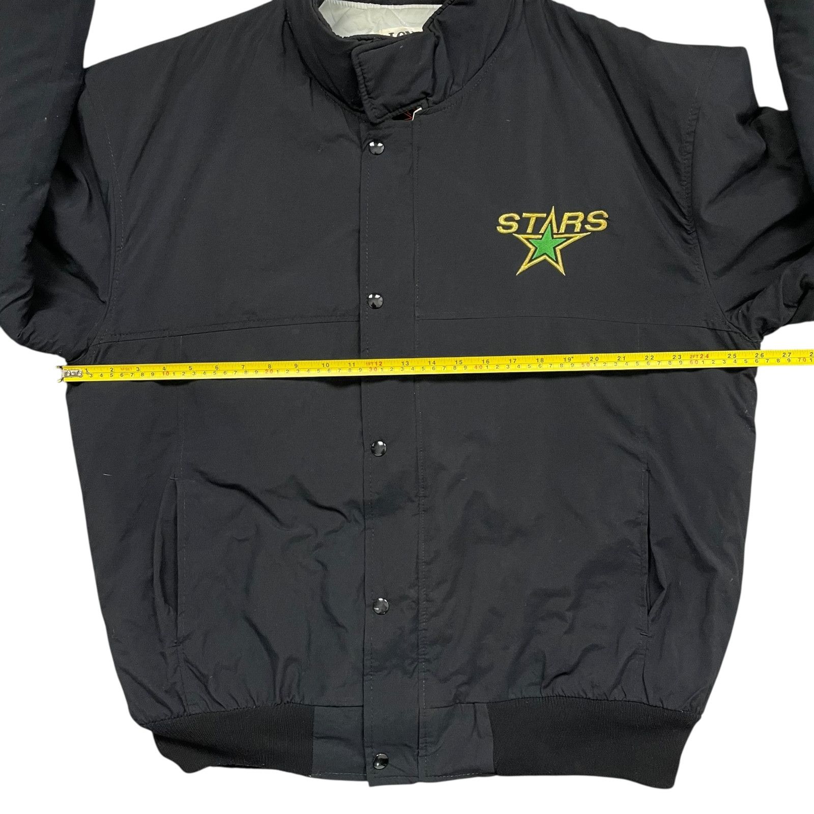 NHL VTG 90s DALLAS STARS DELONG PUFFER JACKET SIZE L Size US L / EU 52-54 / 3 - 9 Thumbnail