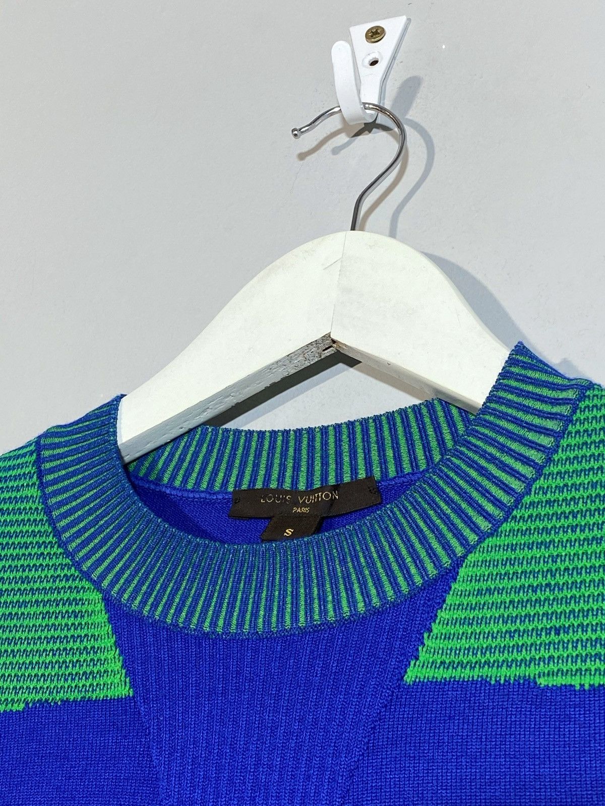 Louis Vuitton Louis Vuitton Runway Fall 2016 Mid Length Dress Blue Green Size S / US 4 / IT 40 - 11 Thumbnail