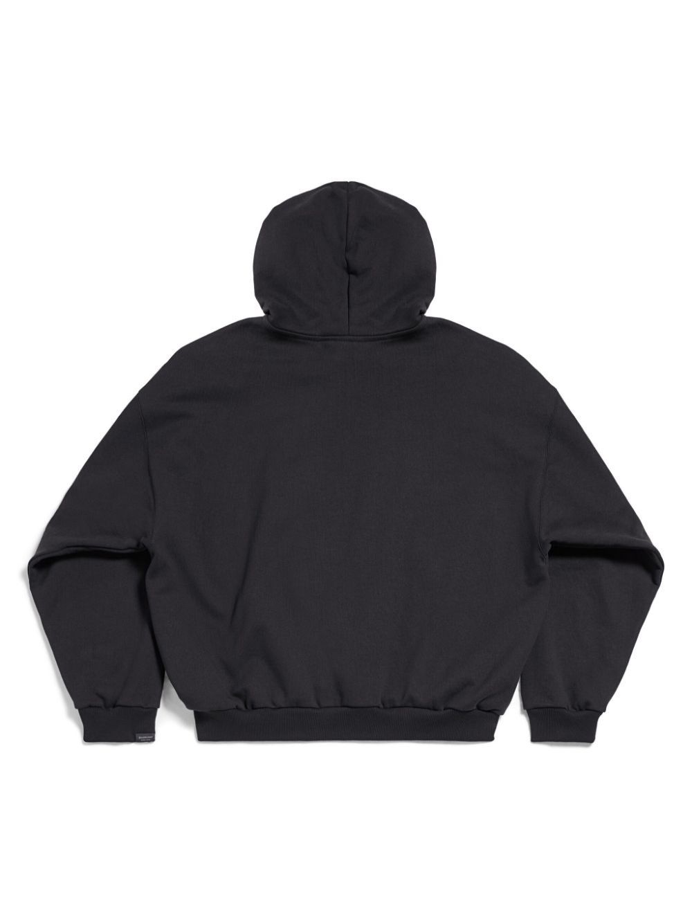 Balenciaga o1mt1gz0125 Hoodie Medium Fit in Black Size US S / EU 44-46 / 1 - 5 Thumbnail