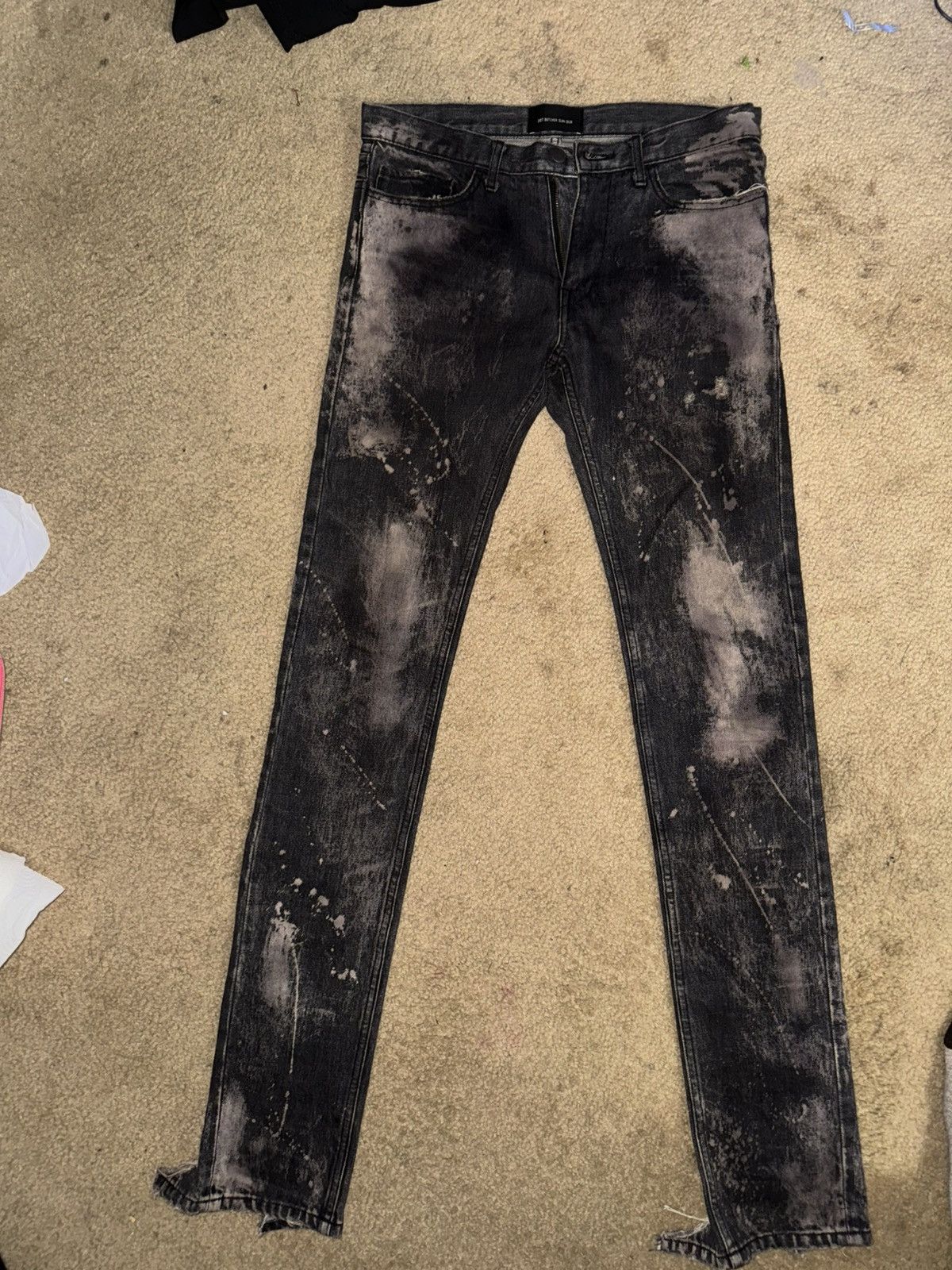 Diet Butcher Slim Skin DIET BUTCHER SLIM SKIN SKINNY JEANS JAPANESE DESIGNER Size US 30 / EU 46 - 2 Thumbnail
