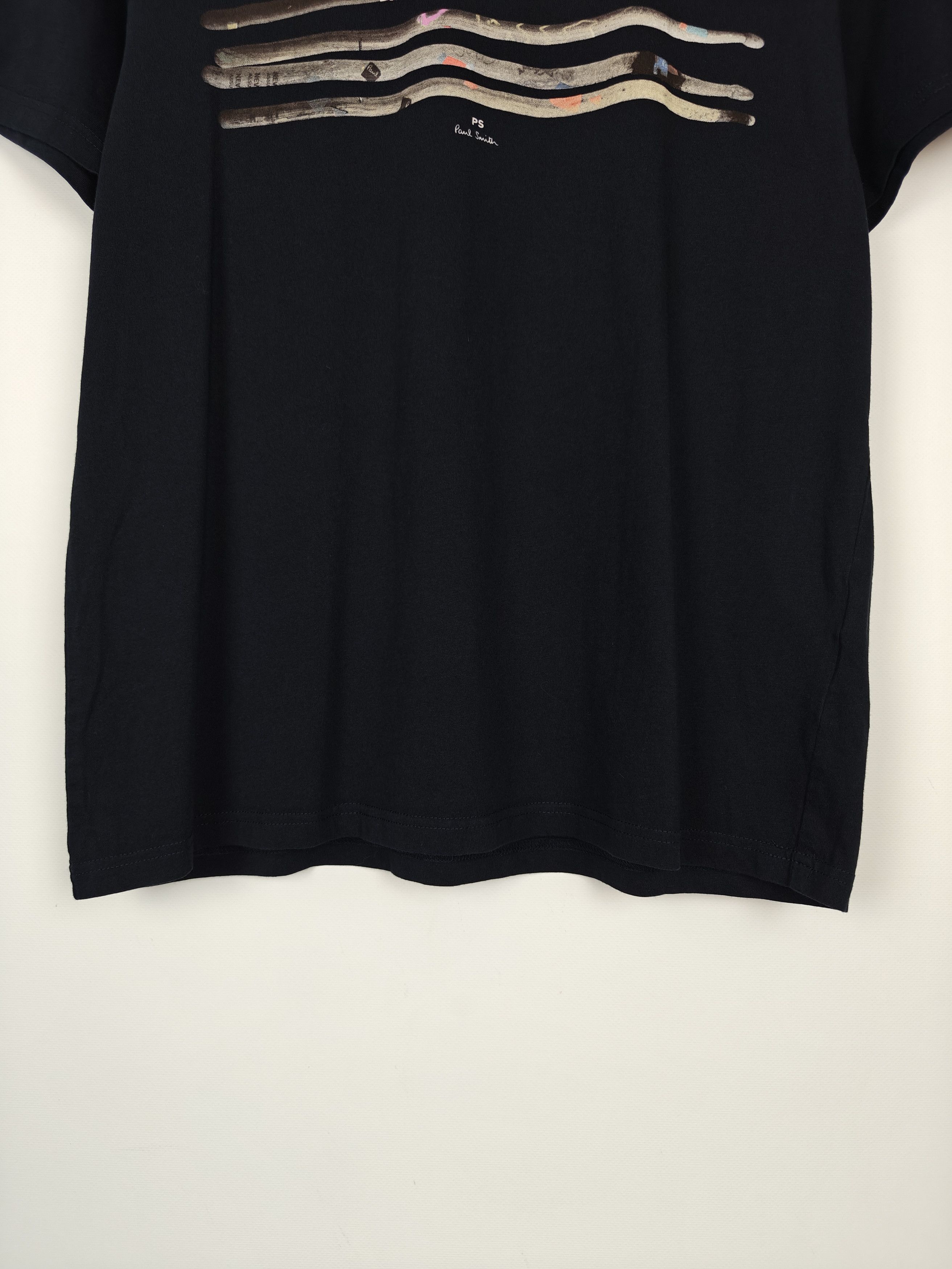 Paul Smith Paul Smith T-Shirt Crewneck Tee Printed Black size XXL Size US XXL / EU 58 / 5 - 3 Thumbnail