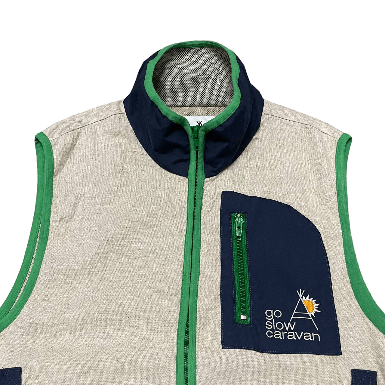 go slow caravan Vintage Go Slow Caravan Vest Size US M / EU 48-50 / 2 - 2 Thumbnail