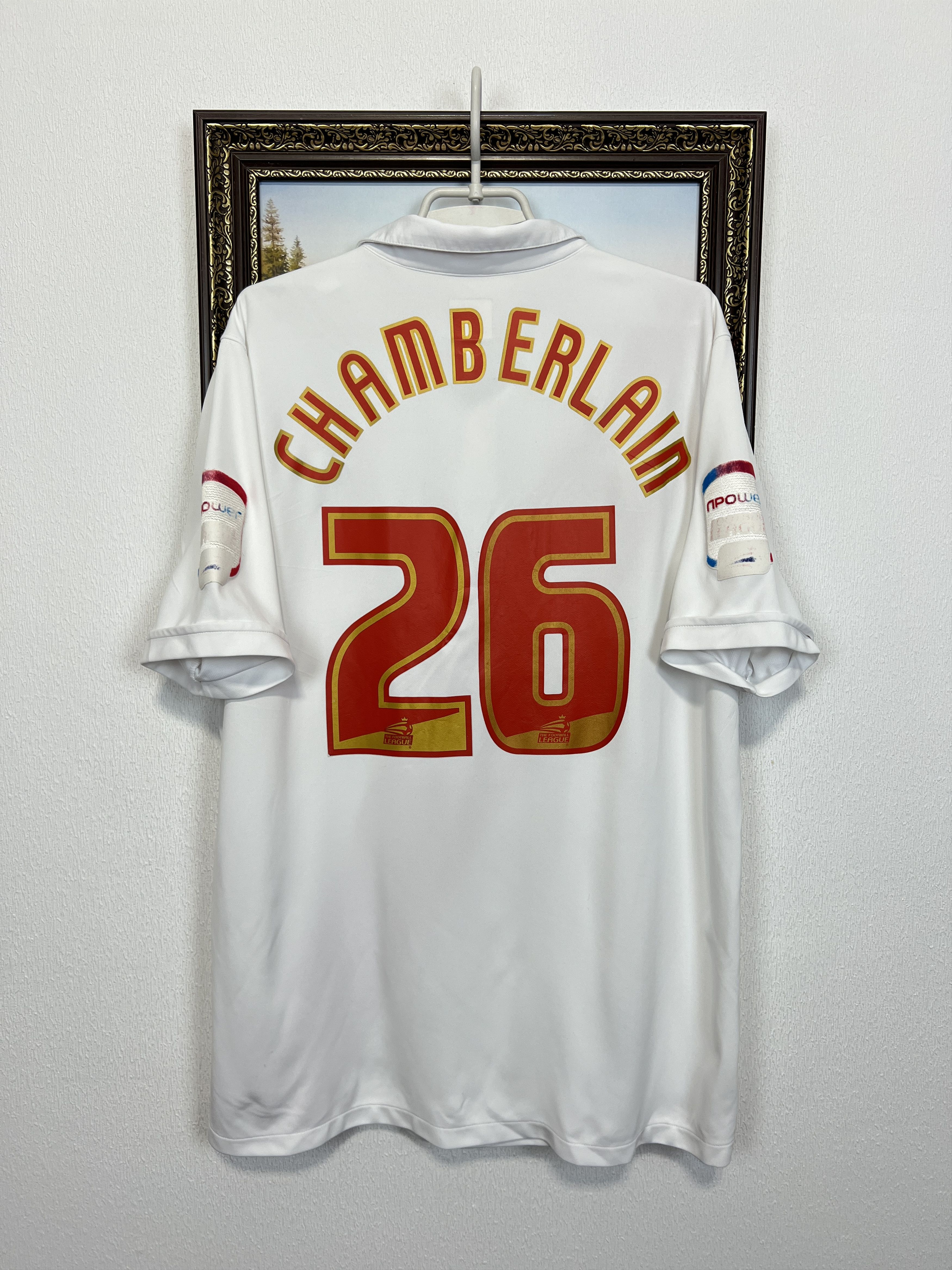 Umbro Southampton Home football shirt #26 Chamberlain Player Issue Size US XXL / EU 58 / 5 - 1 Thumbnail