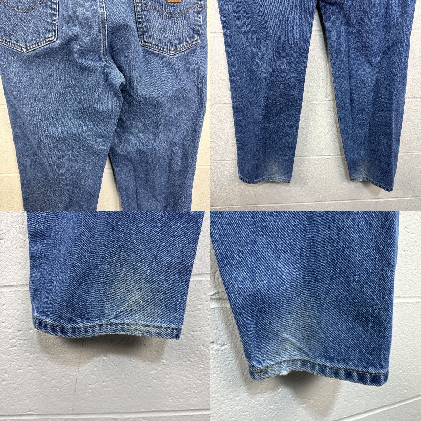Carhartt Carhartt Denim Jeans Relaxed Fit Medium Wash 35x32 Men's Jeans Blue 5-Pocket Logo USA 90s Outdoor Classic Shirt? Size US 35 - 9 Thumbnail