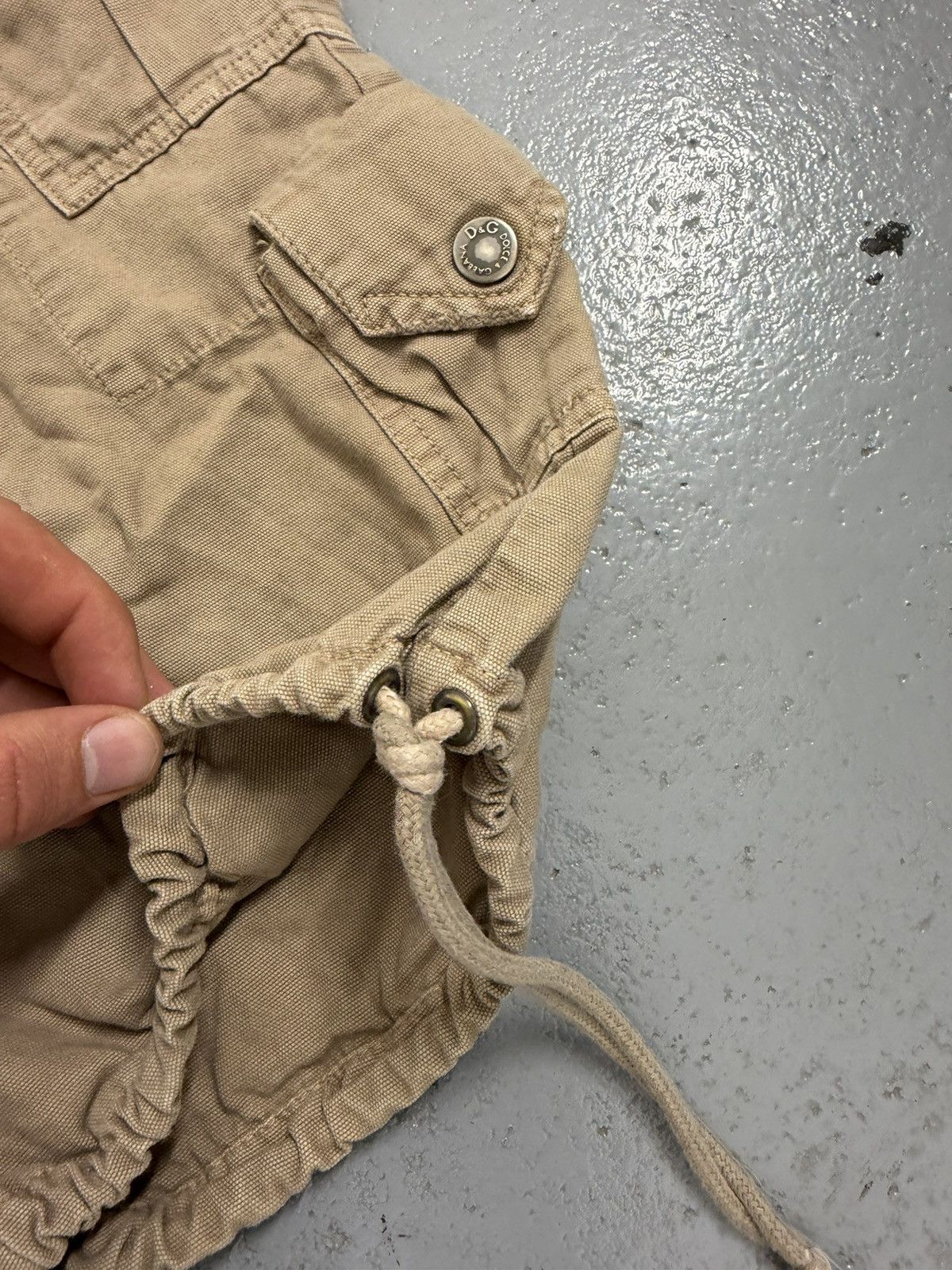 Dolce & Gabbana Dolce & Gabbana S/S 2005 Cargo Multi-pocket 3/4 Shorts Size US 33 - 9 Thumbnail
