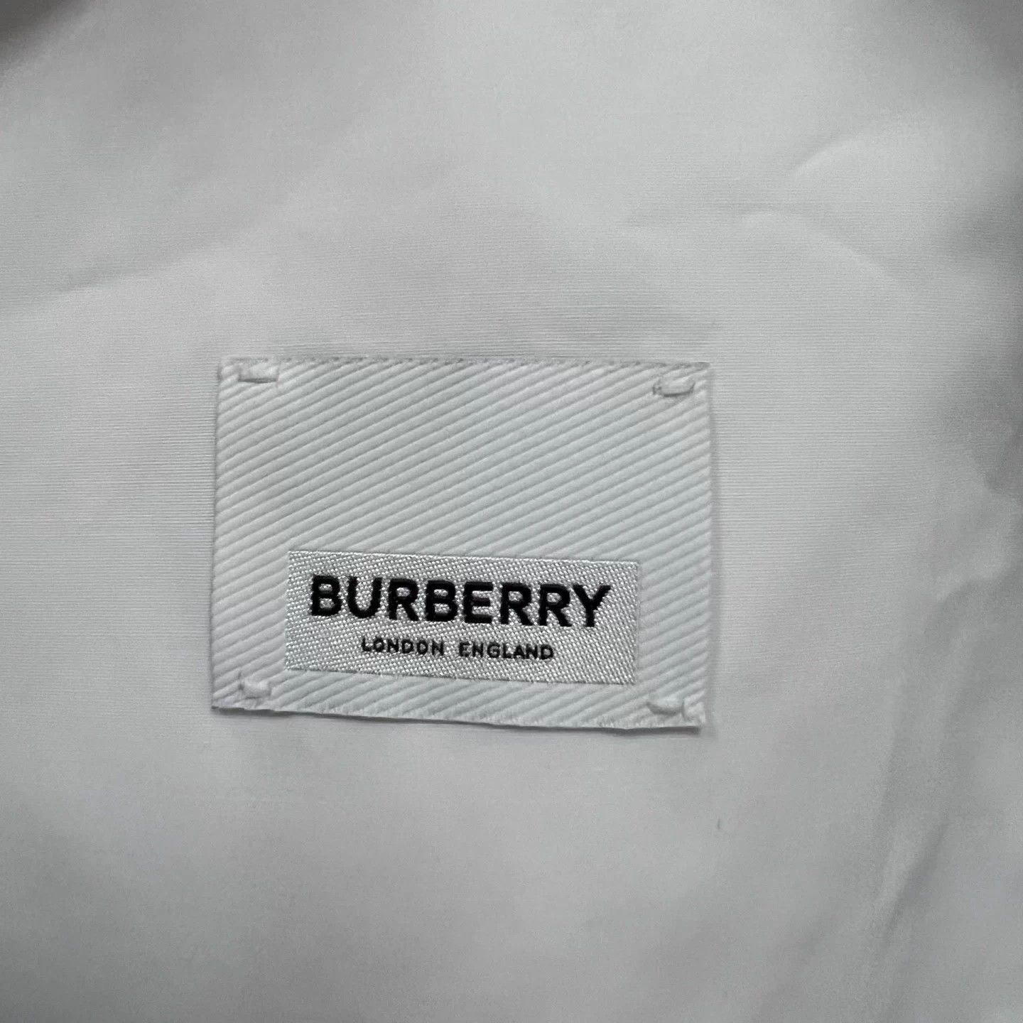 Burberry Burberry White Collar Drawstring Coat 34 New Size XS / US 0-2 / IT 36-38 - 4 Thumbnail