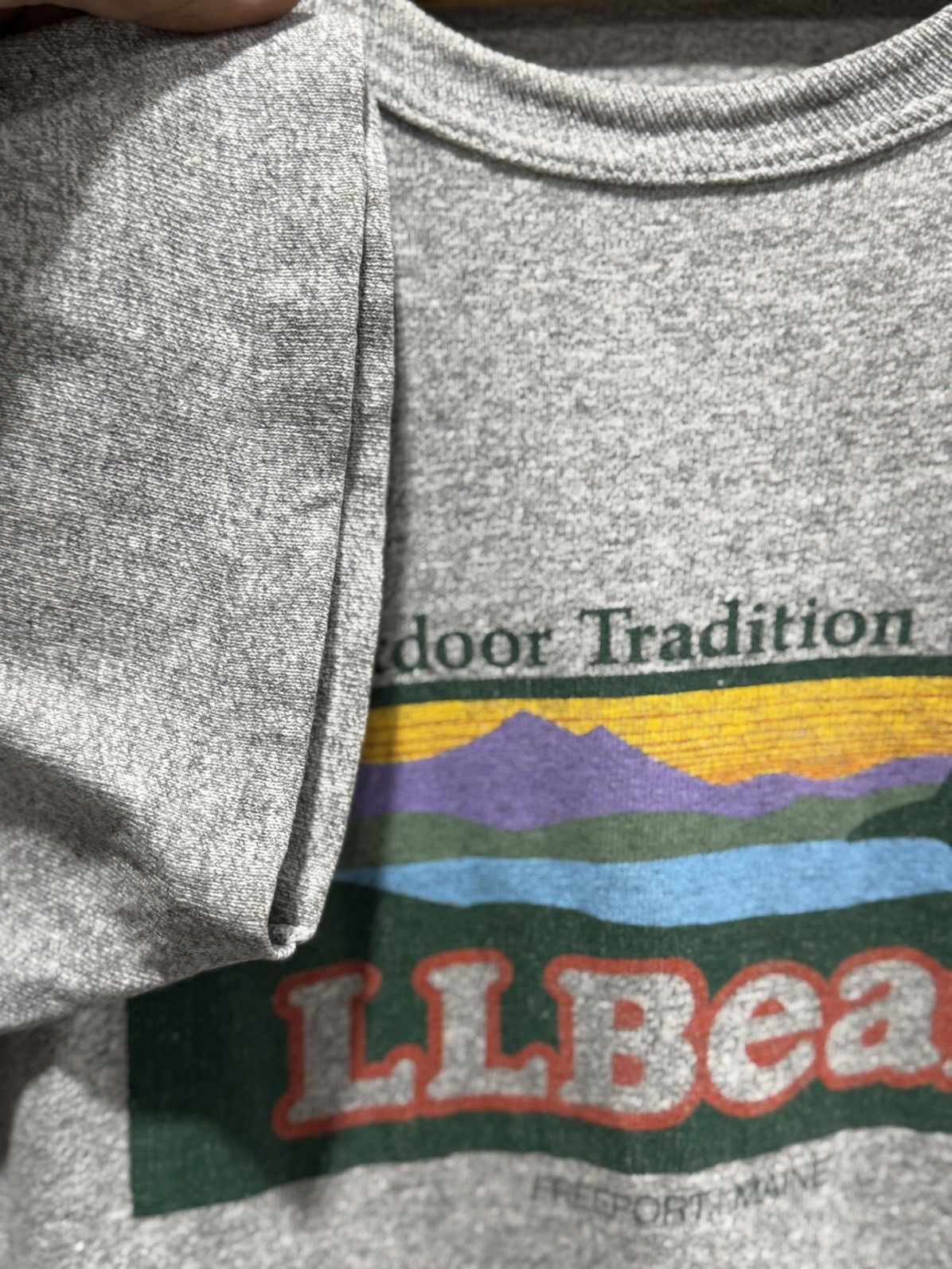 L.L. Bean × Vintage Vintage 70s L.L Bean Freeport Maine Rayon Tee Size US M / EU 48-50 / 2 - 7 Thumbnail
