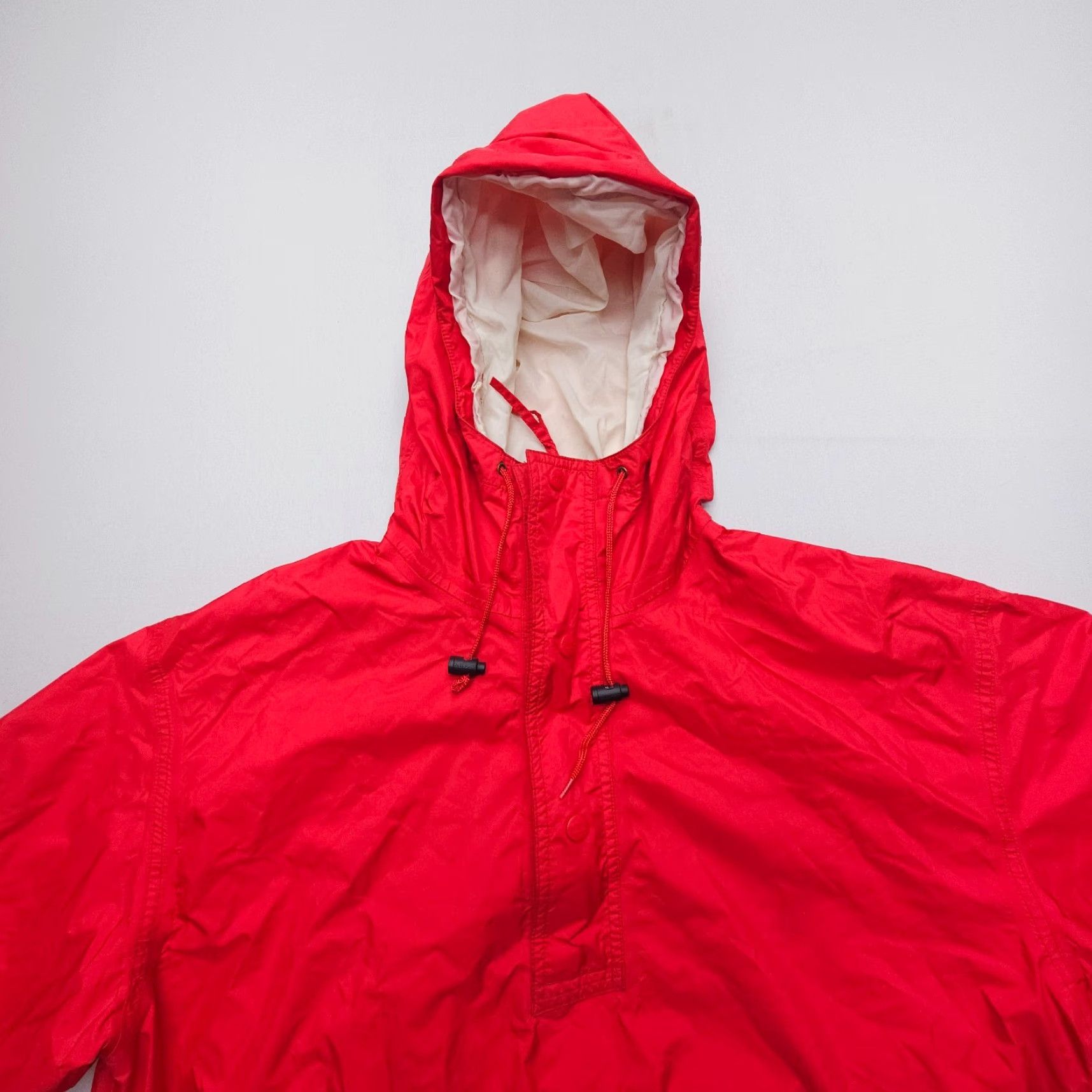 Vintage VINTAGE L.L. Bean Windbreaker Jacket Mens Large Red 1/4 Zip 90s Gorpcore Rain Windbreaker Size US L / EU 52-54 / 3 - 4 Thumbnail