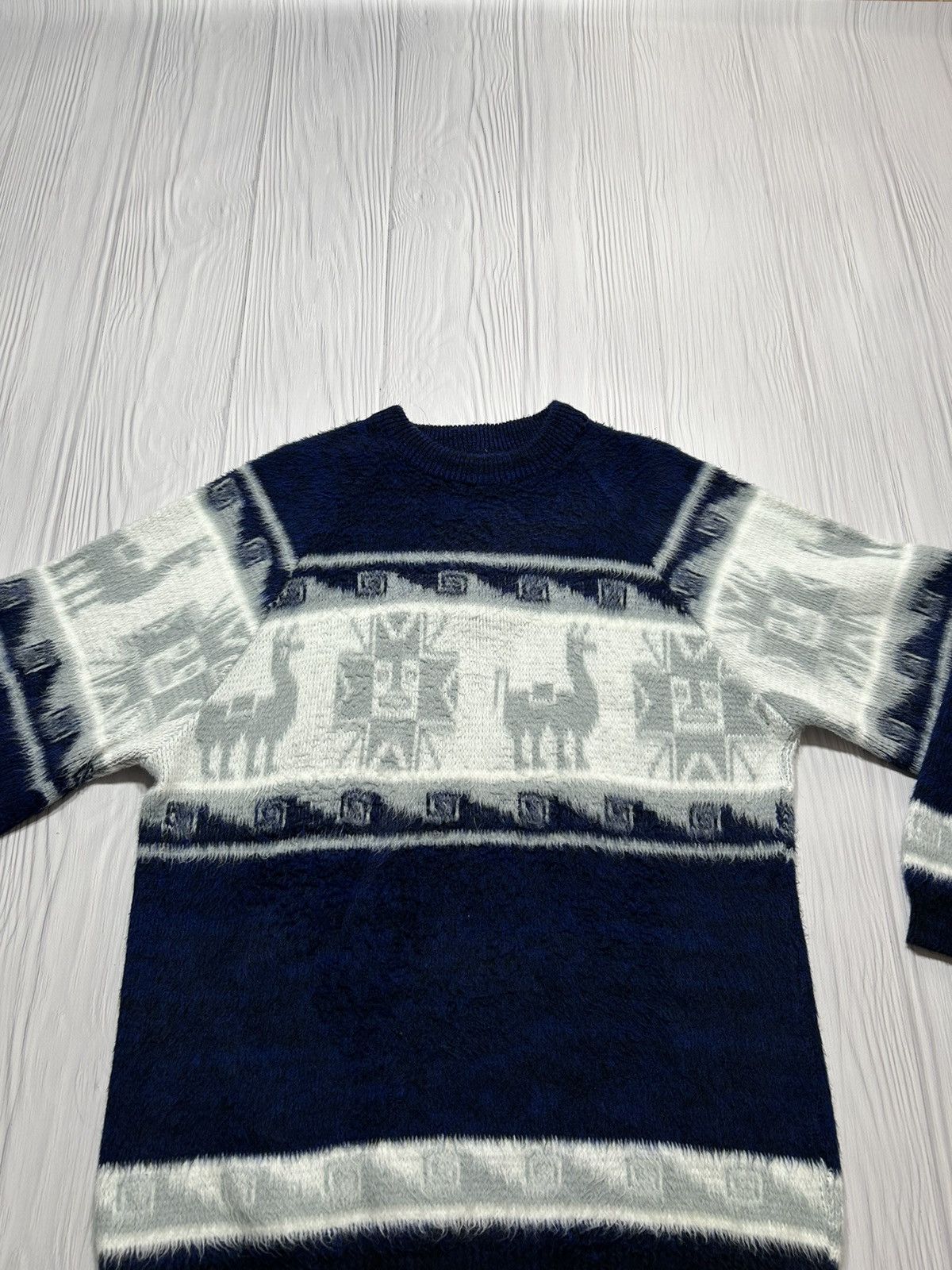 Vintage Vintage 1990’s Incas Artesanias Mohair Sweater Size US XXL / EU 58 / 5 - 5 Thumbnail