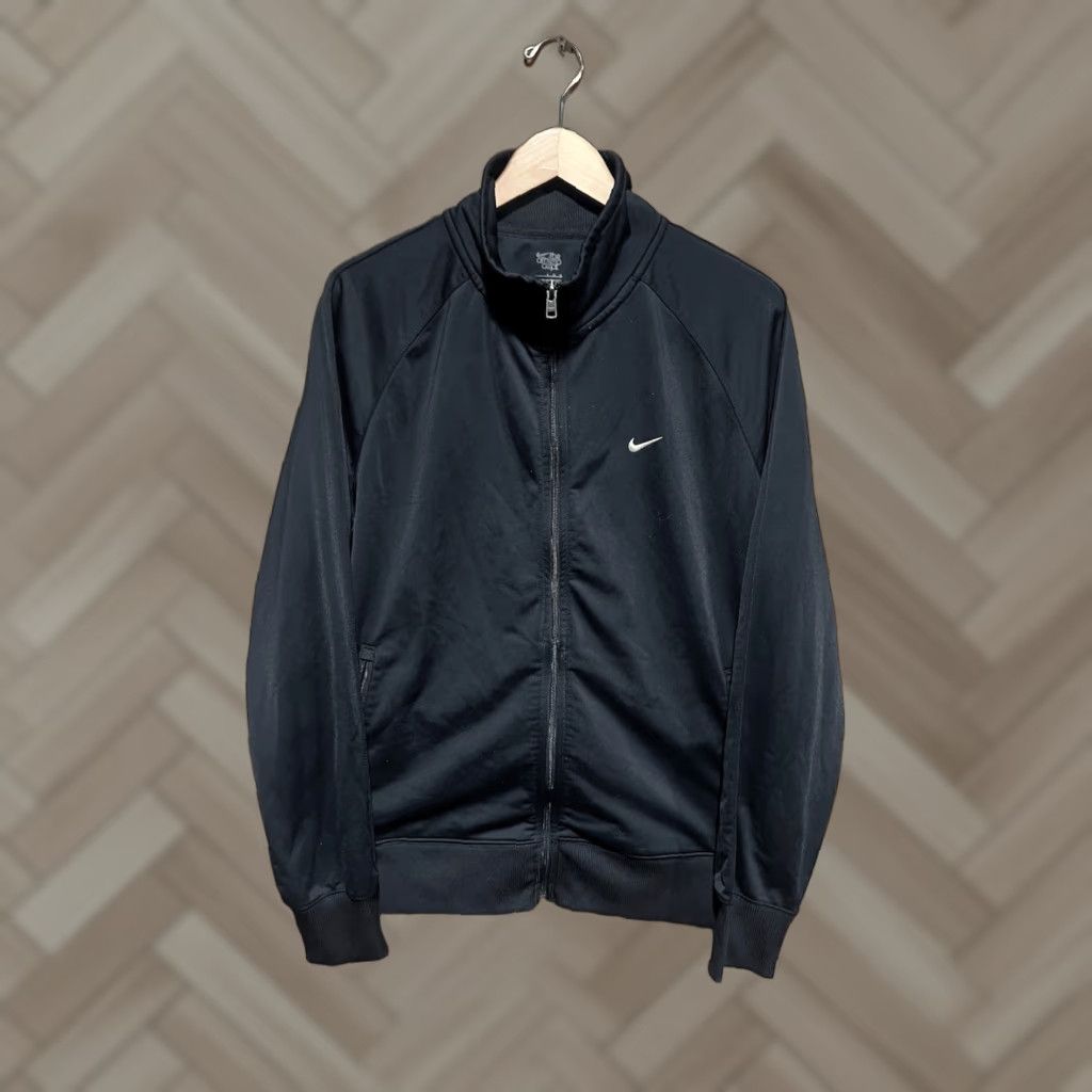 Nike Y2K Nike Mens Black Full Zip Long Sleeve Sweatshirt Atheltic Size Large Size US L / EU 52-54 / 3 - 1 Thumbnail