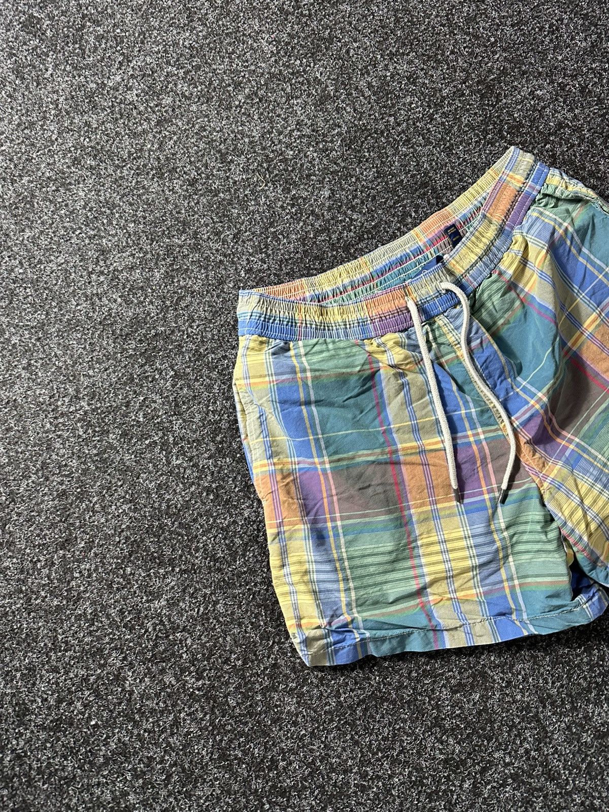 Polo Ralph Lauren × Vintage 🚨 RALPH LAUREN POLO LOGO VINTAGE SHORTS L hawaii rare Size US 33 - 2 Thumbnail