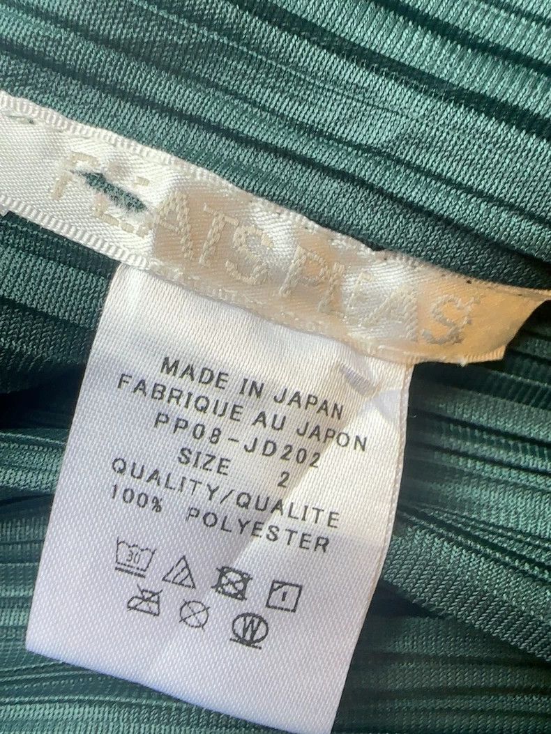 Issey Miyake Issey Miyake size:2 Green pleated coat Size M / US 6-8 / IT 42-44 - 7 Thumbnail