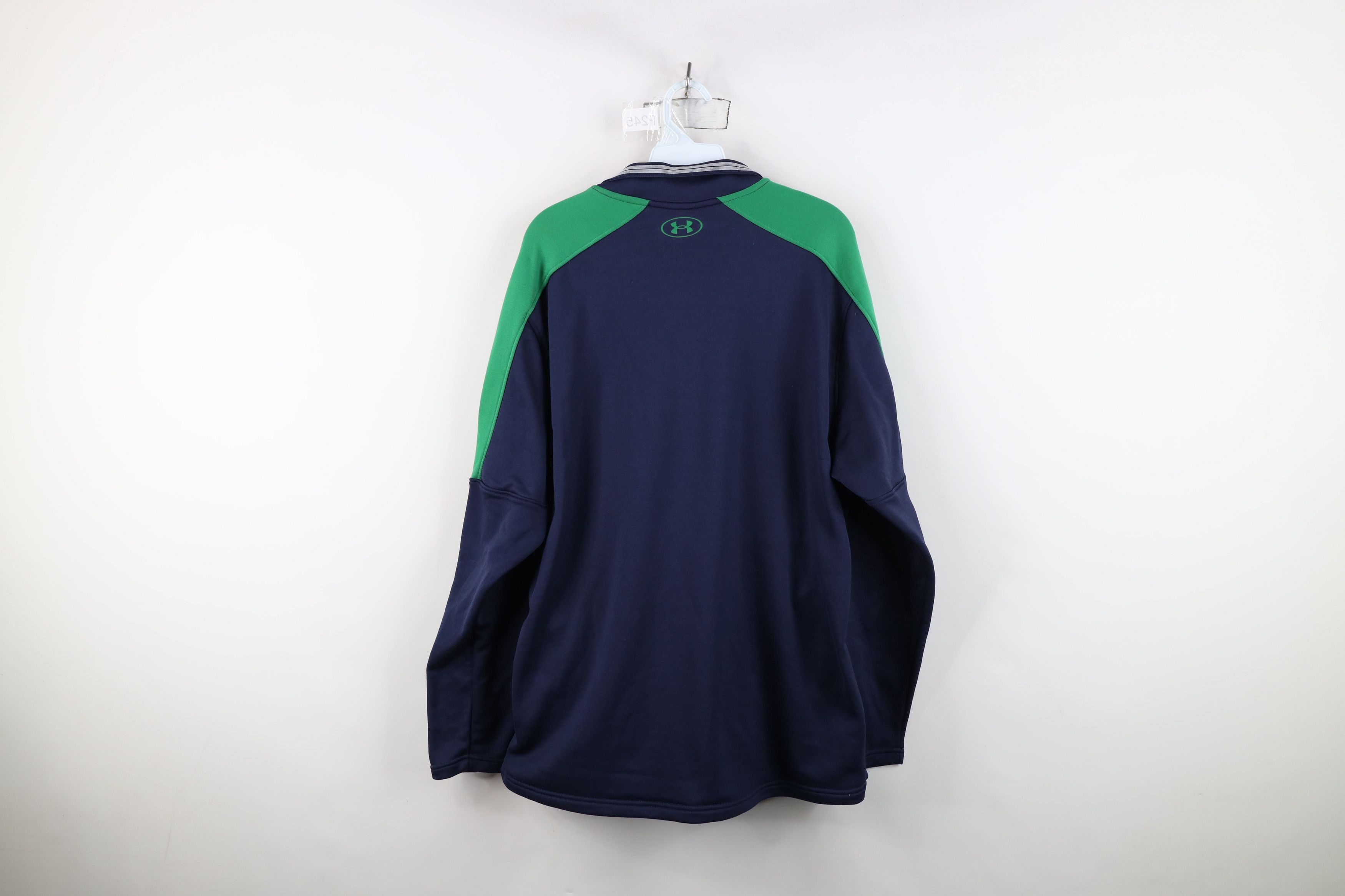 Under Armour Under Armour Mens Dame University Irish Half Zip Sweatshirt Size US XL / EU 56 / 4 - 12 Thumbnail
