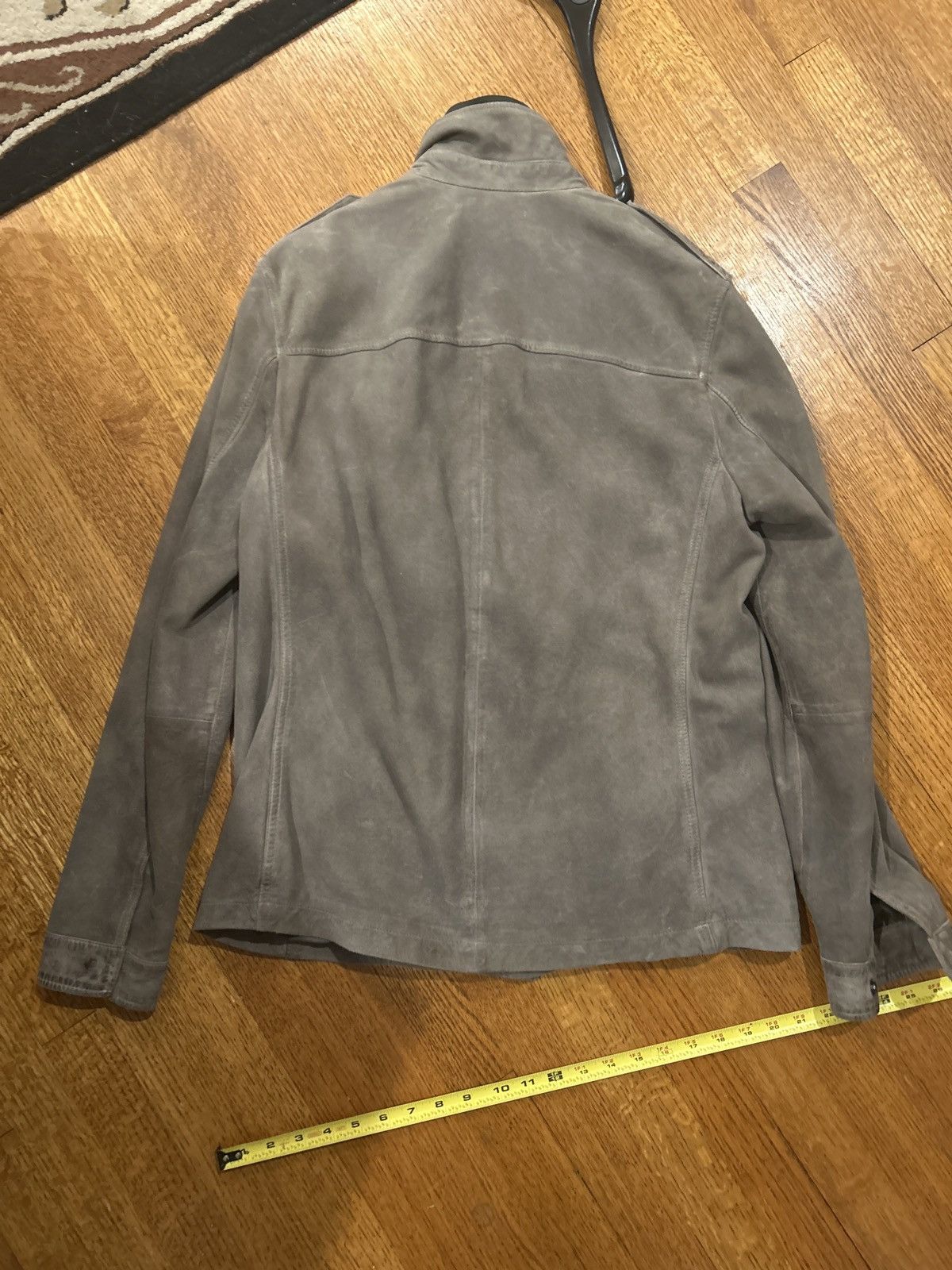 Allsaints Allsaints Suede Shirt Jacket Gray Medium Military Size US M / EU 48-50 / 2 - 13 Thumbnail
